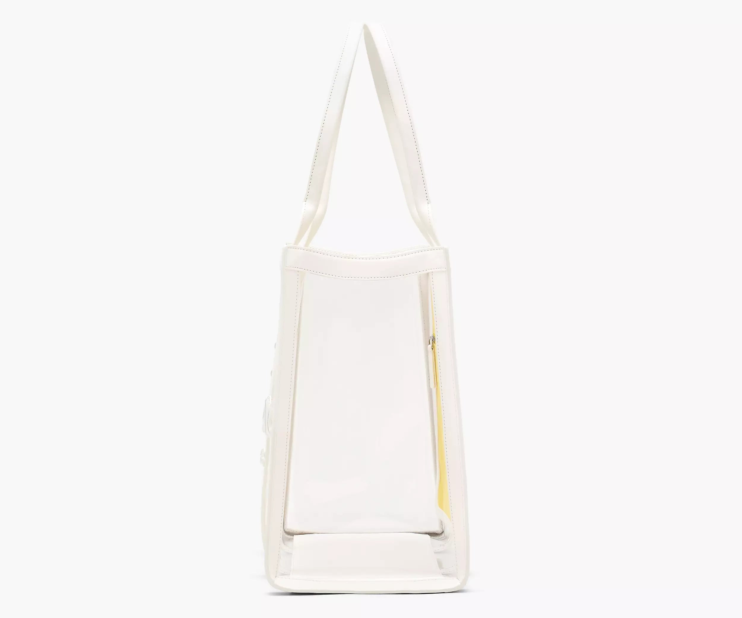 The Clear Large Tote Bag - White