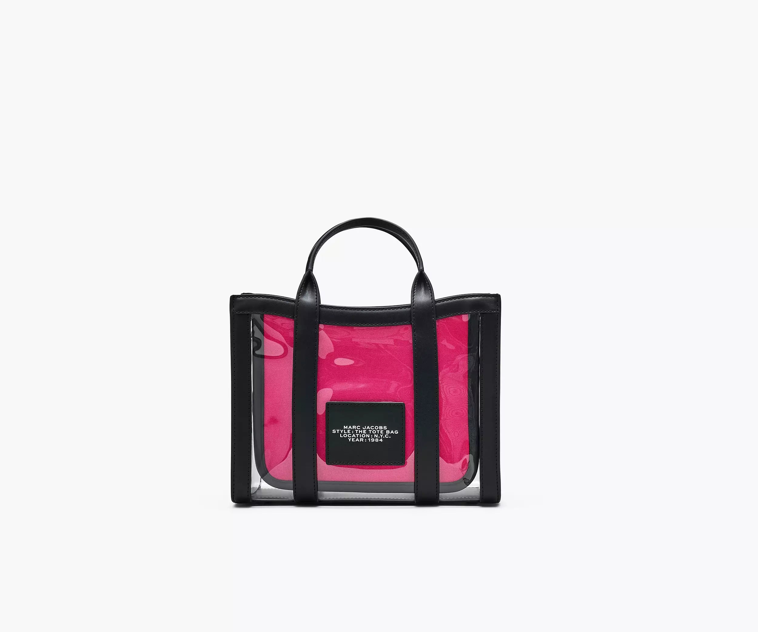 The Clear Small Tote Bag - Black