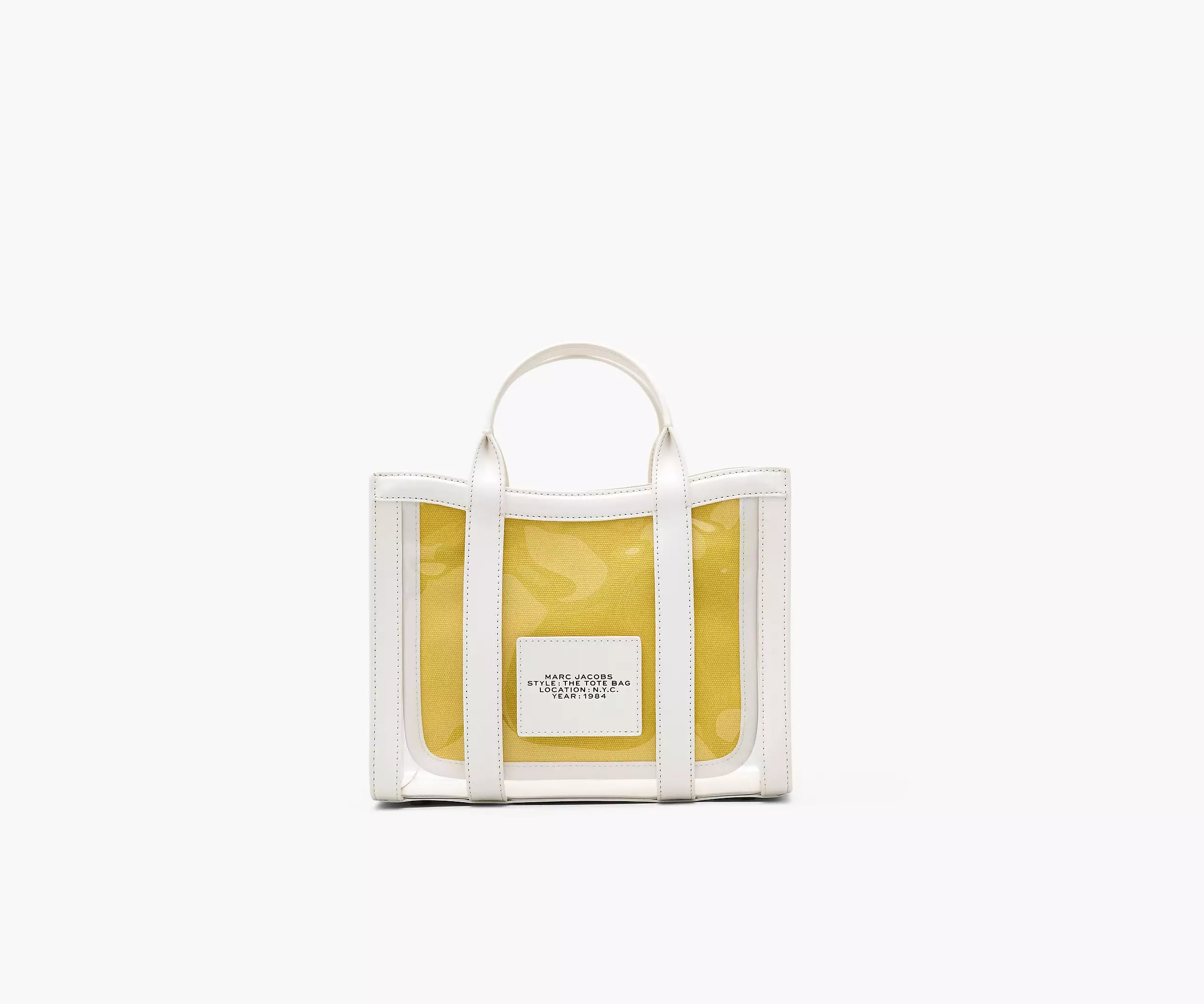 The Clear Small Tote Bag - White