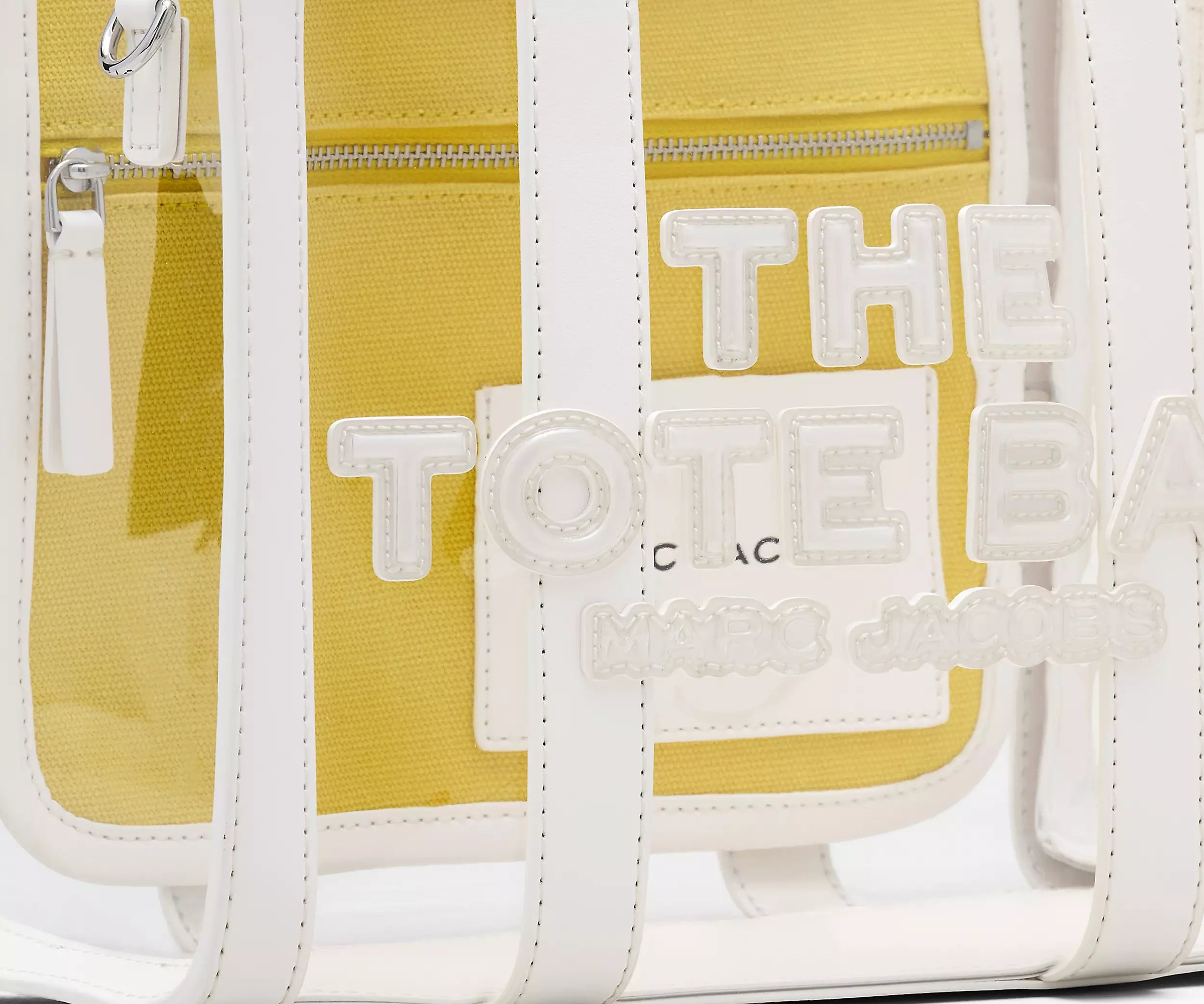 The Clear Small Tote Bag - White