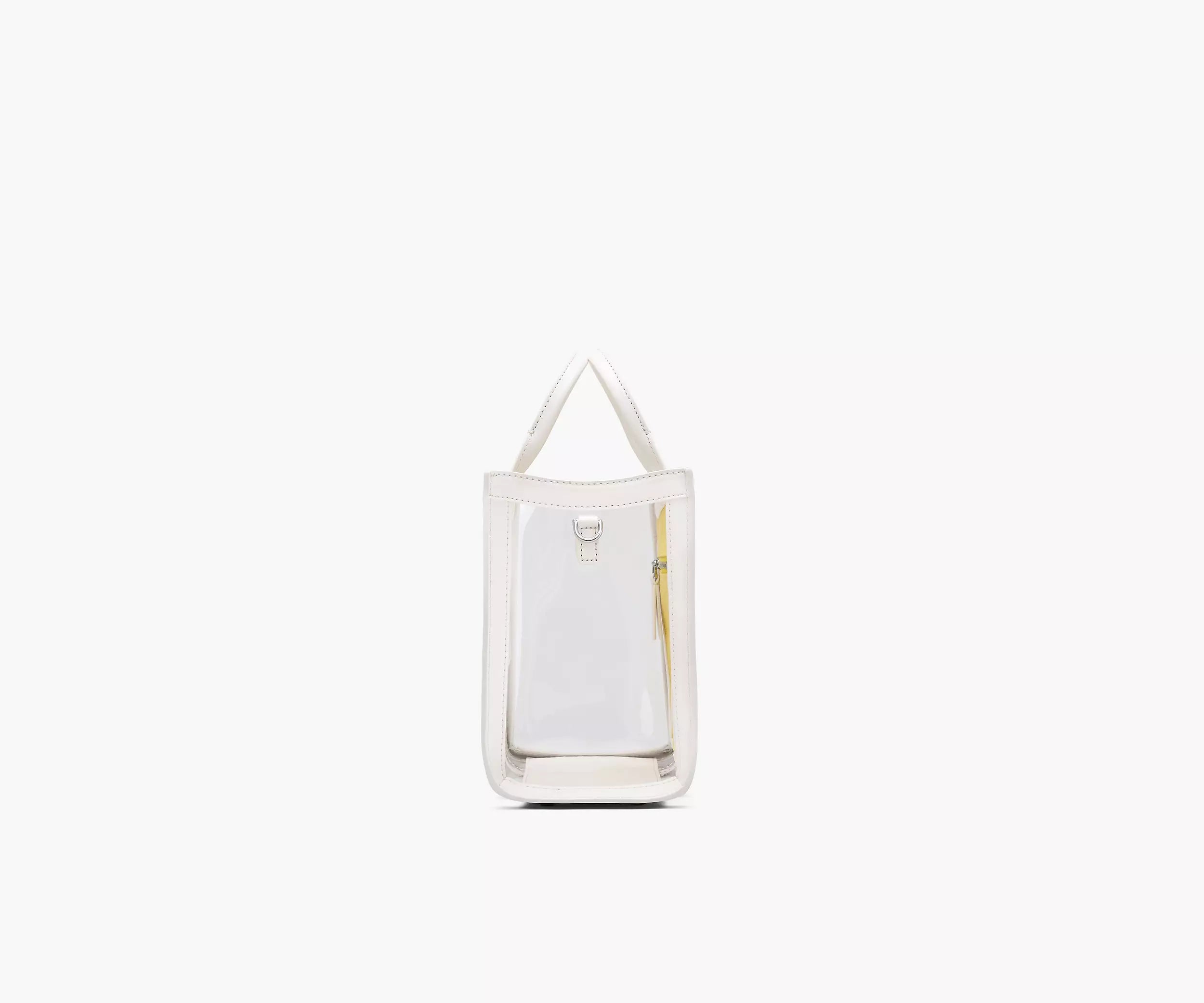 The Clear Small Tote Bag - White