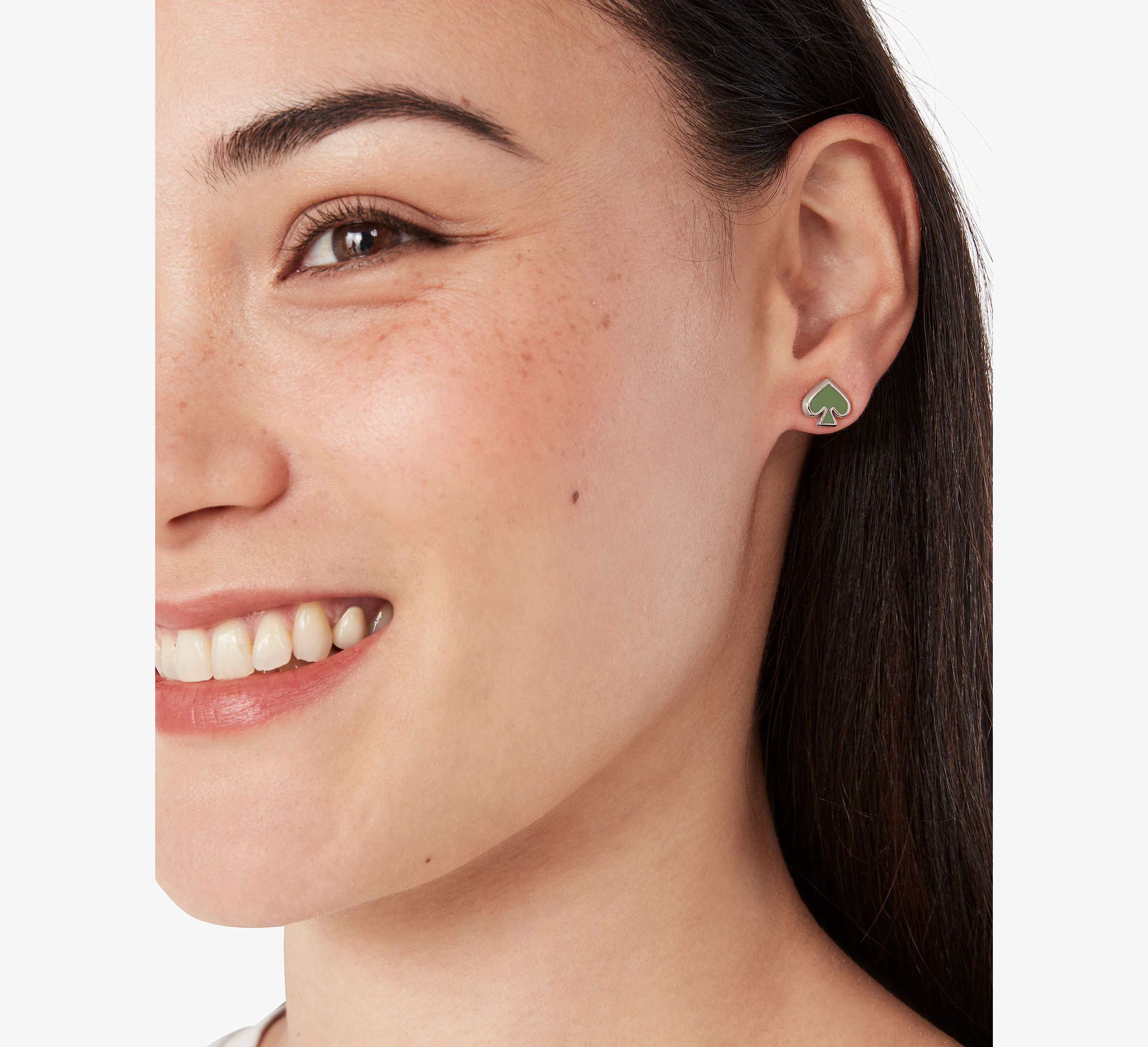 Everyday Spade Enamel Studs