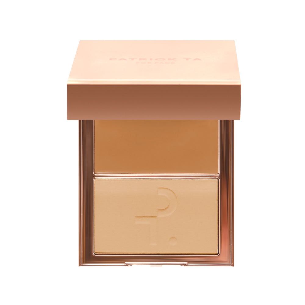 Patrick T.A. - Major Skin Crème Foundation and Finishing Powder Duo | Base de Maquillaje