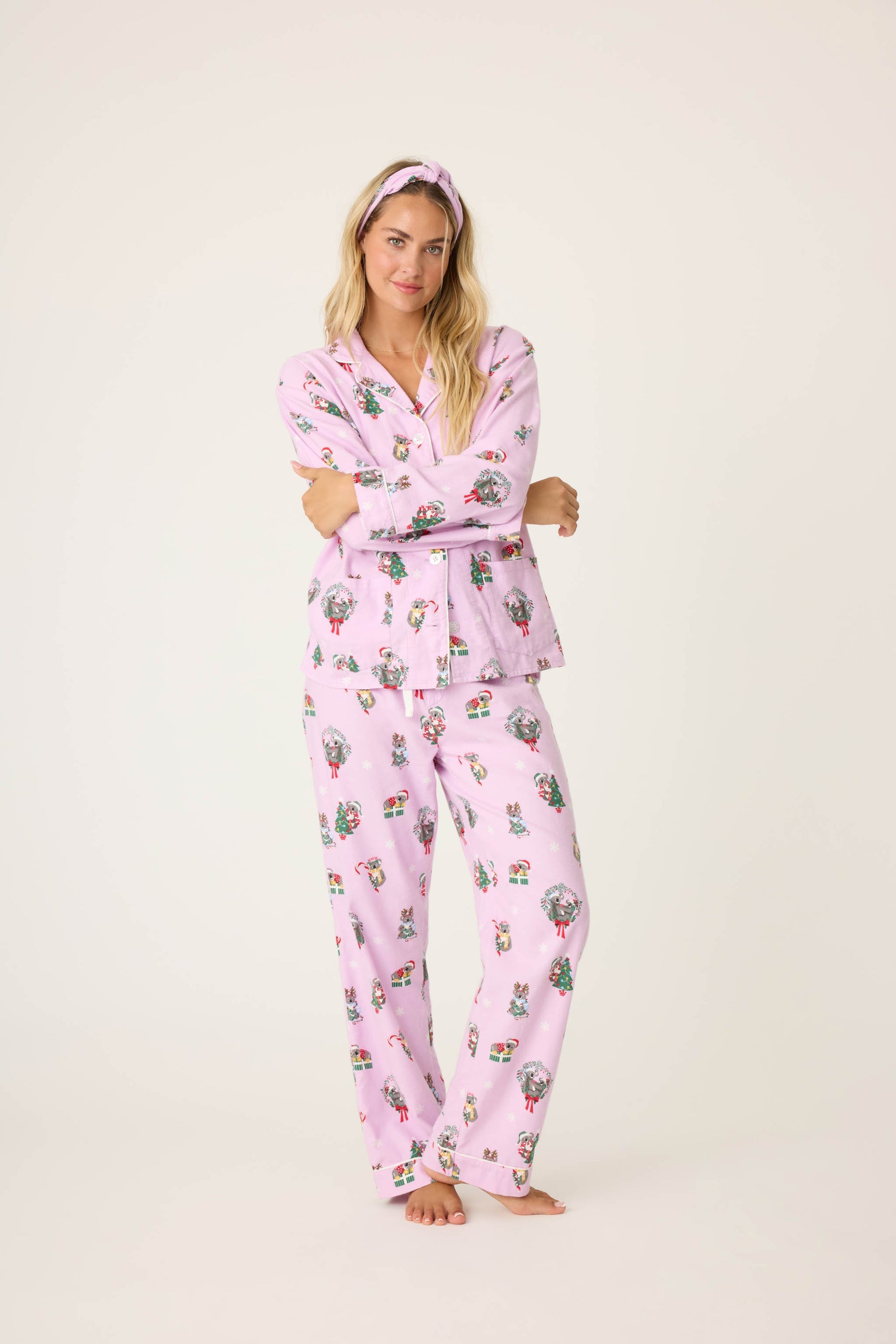 Koality Holiday Flannel PJ Set