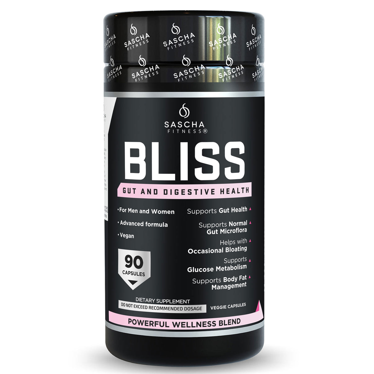 Sascha Fitness - BLISS Gut And Digestive Health | Suplemento Alimenticio Digestivo