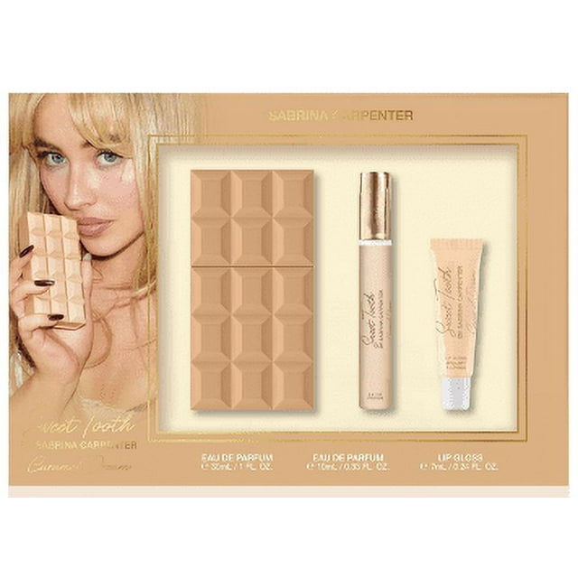 Sabrina Carpenter - Caramel Addiction EDP 3PC Set | Set de Fragancias Dulces