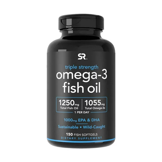 Maximiza tu Salud con Sports Research Triple Strength Omega-3 Fish OiL