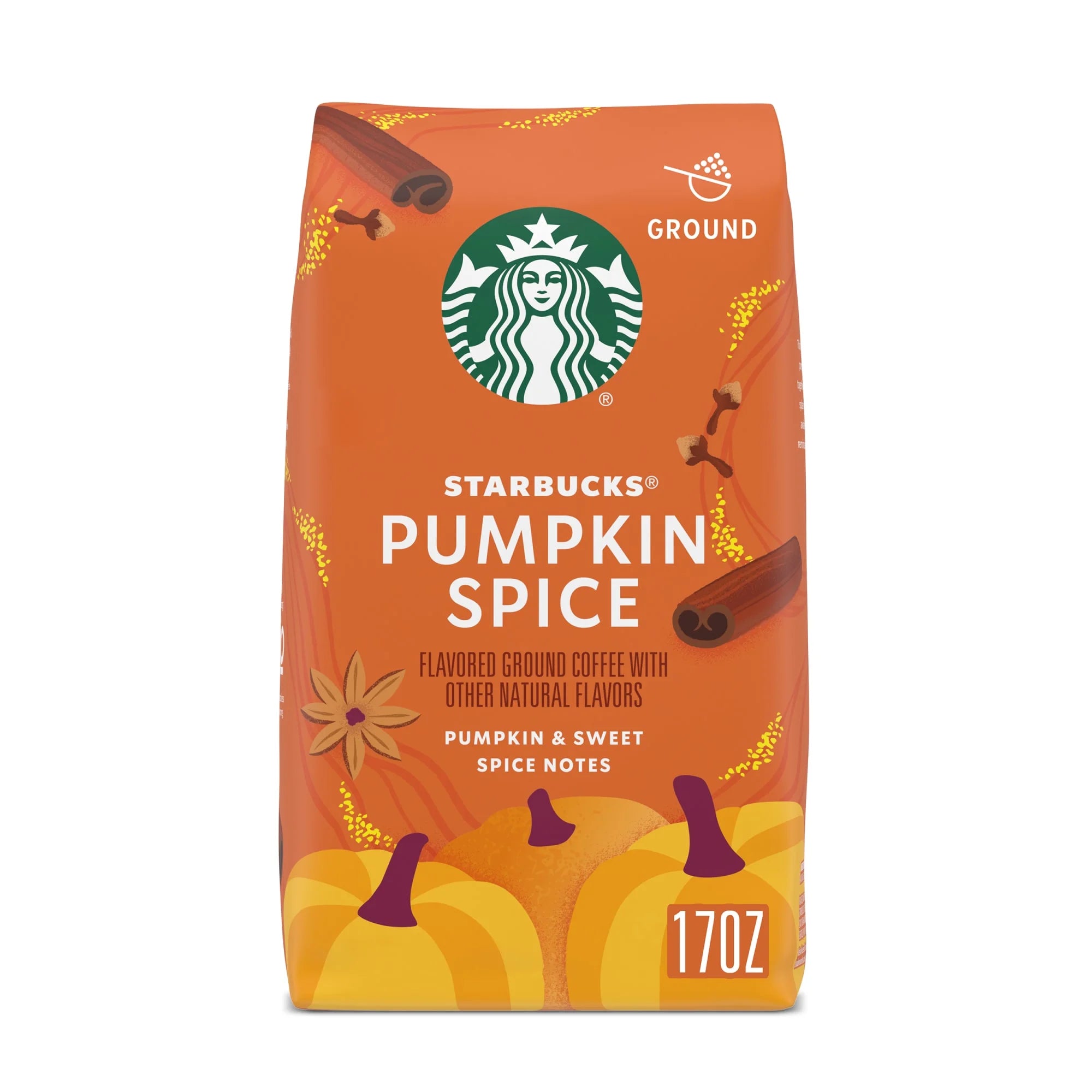 Café Molido Sabor Natural a Pumpkin Spice 100% Arábica