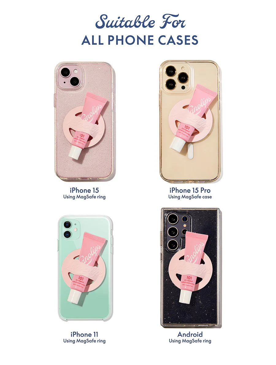 101 Ointment Strawberry & Phone Lip Balm Holder