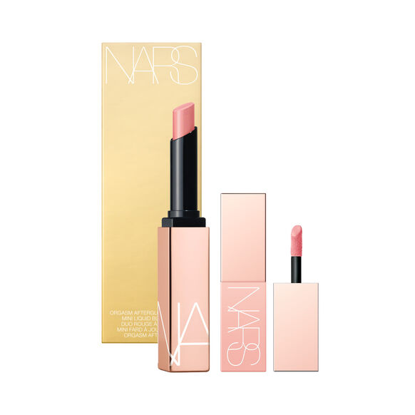 Nars - Orgasm Afetrglow Lipstick & Mini Liquid Blush Duo | Set de Maquillaje