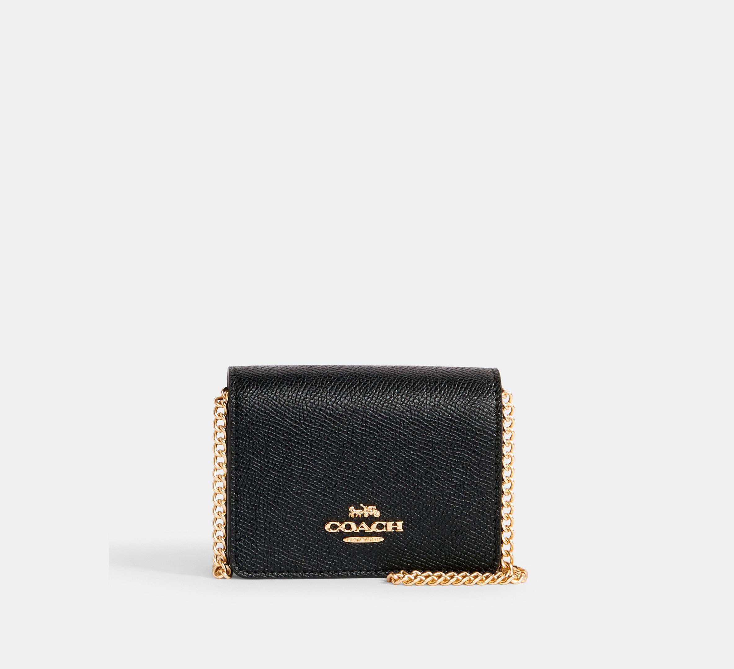 Coach Outlet -Mini Wallet On A Chain | Cartera para Dama