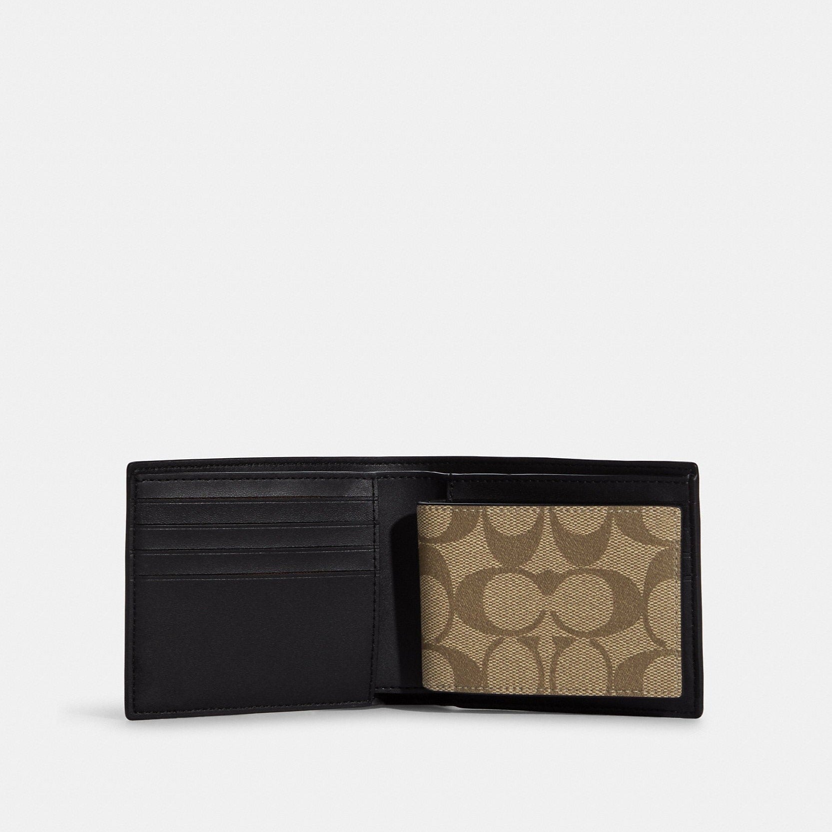 3 In 1 Wallet In Blocked Signature Canvas