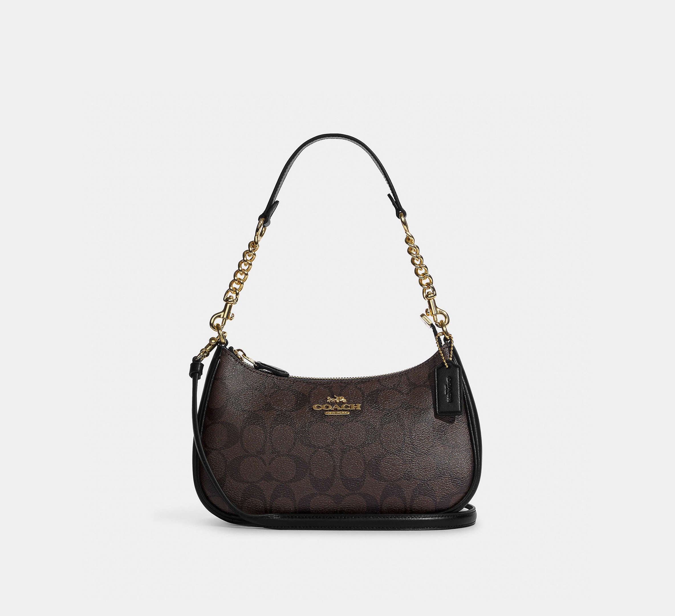 Unveiling the Coach Teri Shoulder Bag in Black: An Elegant Addition to Your Wardrobe