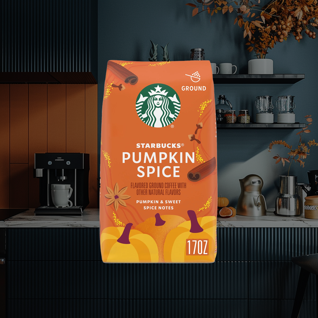 Starbucks - Café Molido Pumpkin Spice | Sabor Otoñal en Tu Taza
