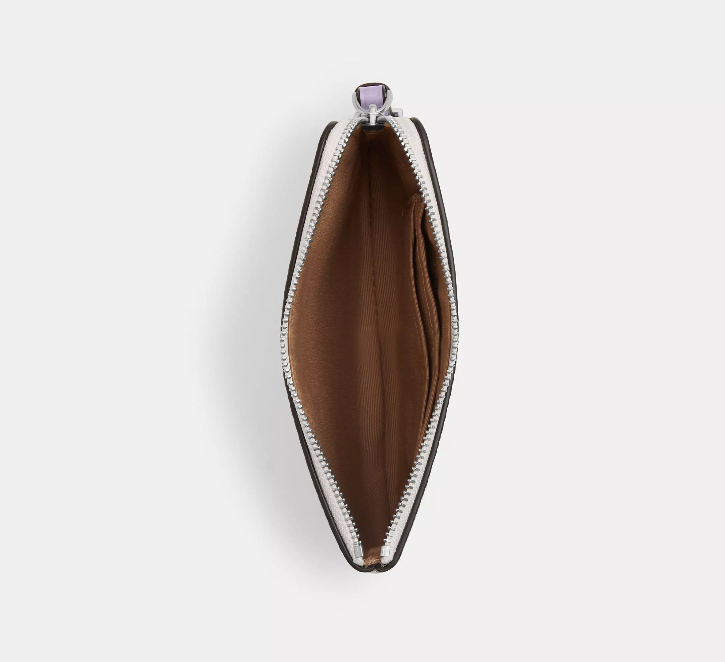 Corner Zip Wristlet In Signature Canvas