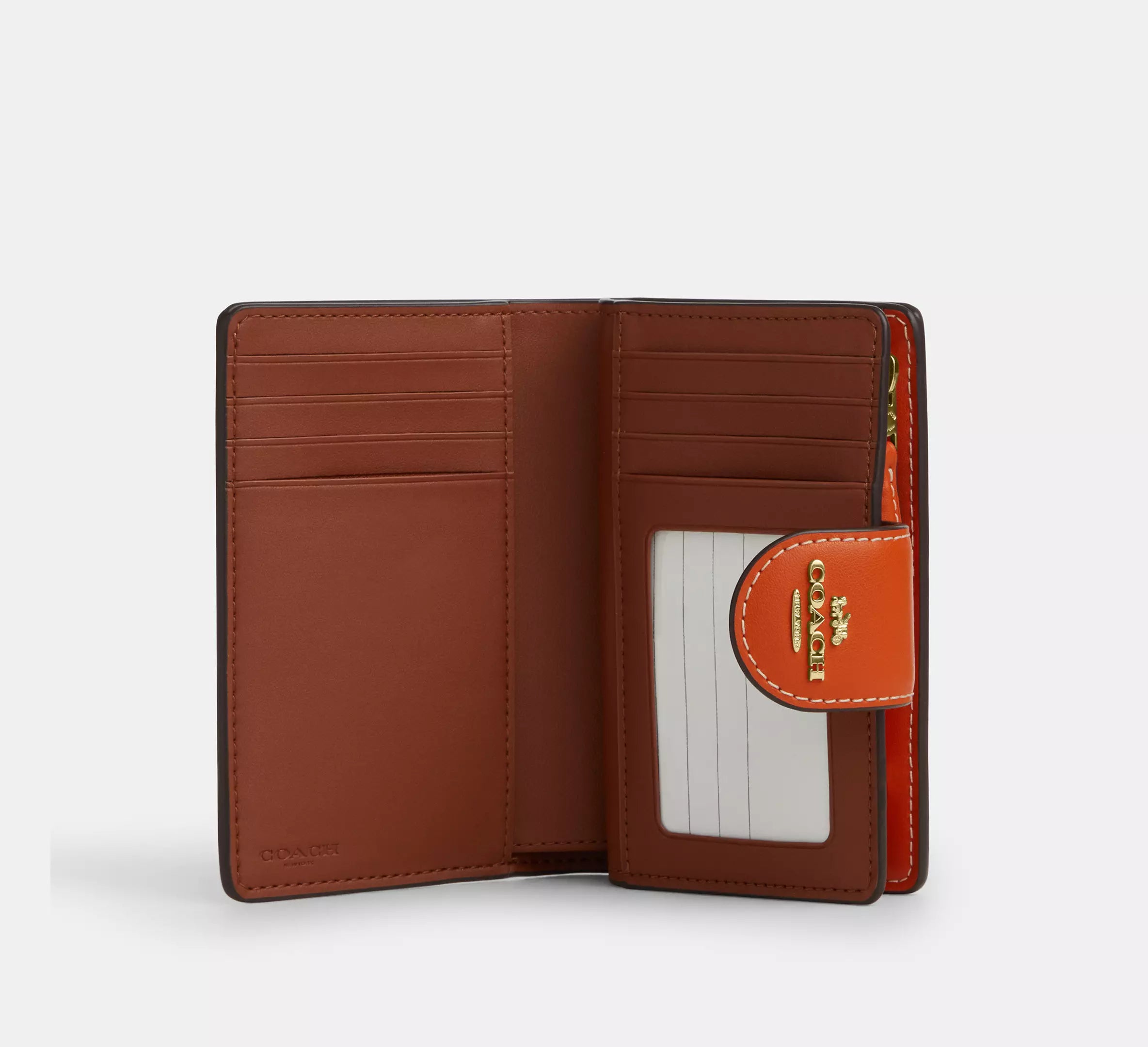 Medium Corner Zip Wallet In Signature Canvas