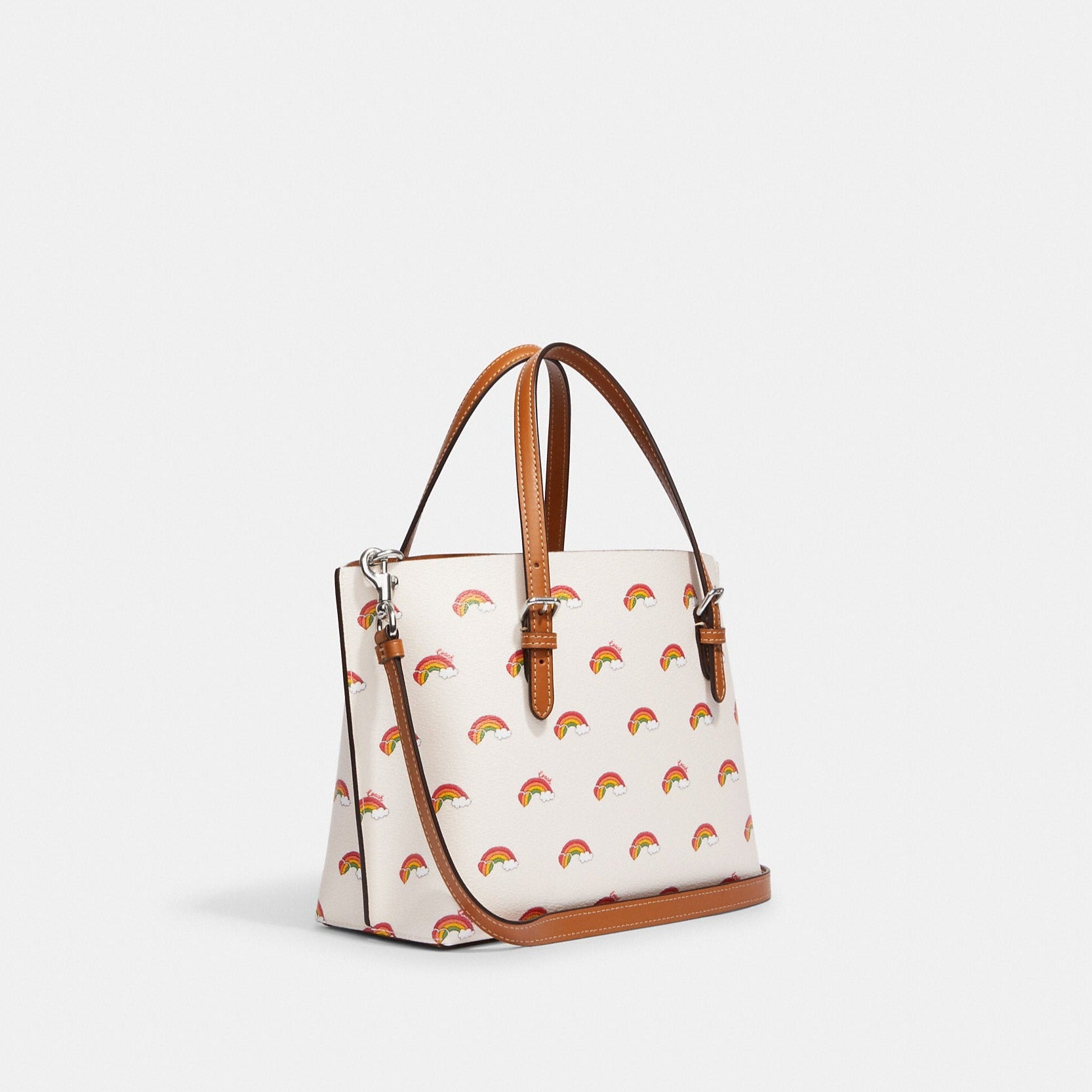 Mollie Tote 25 With Rainbow Print