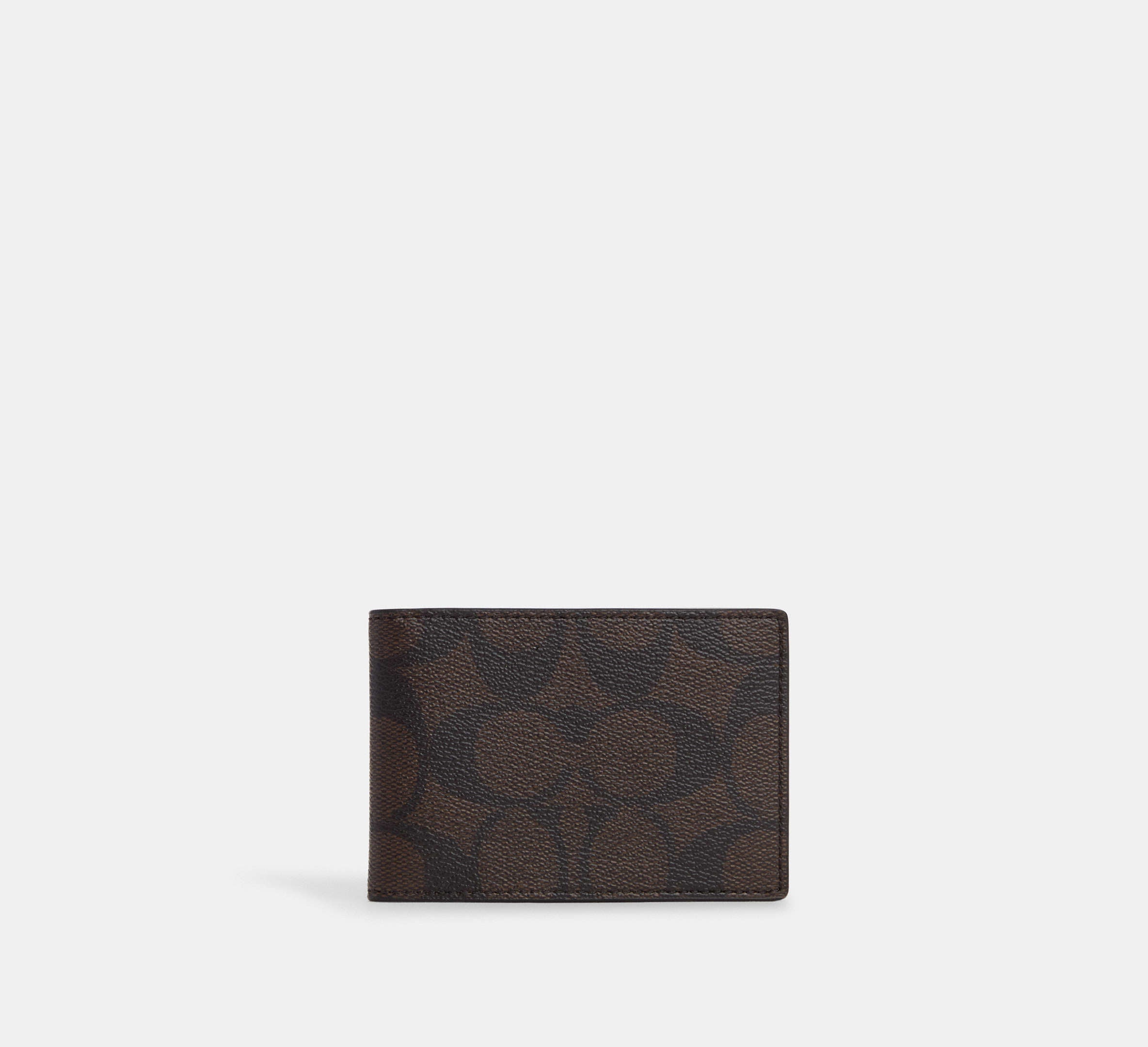 Compact Billfold Wallet In Signature Canvas