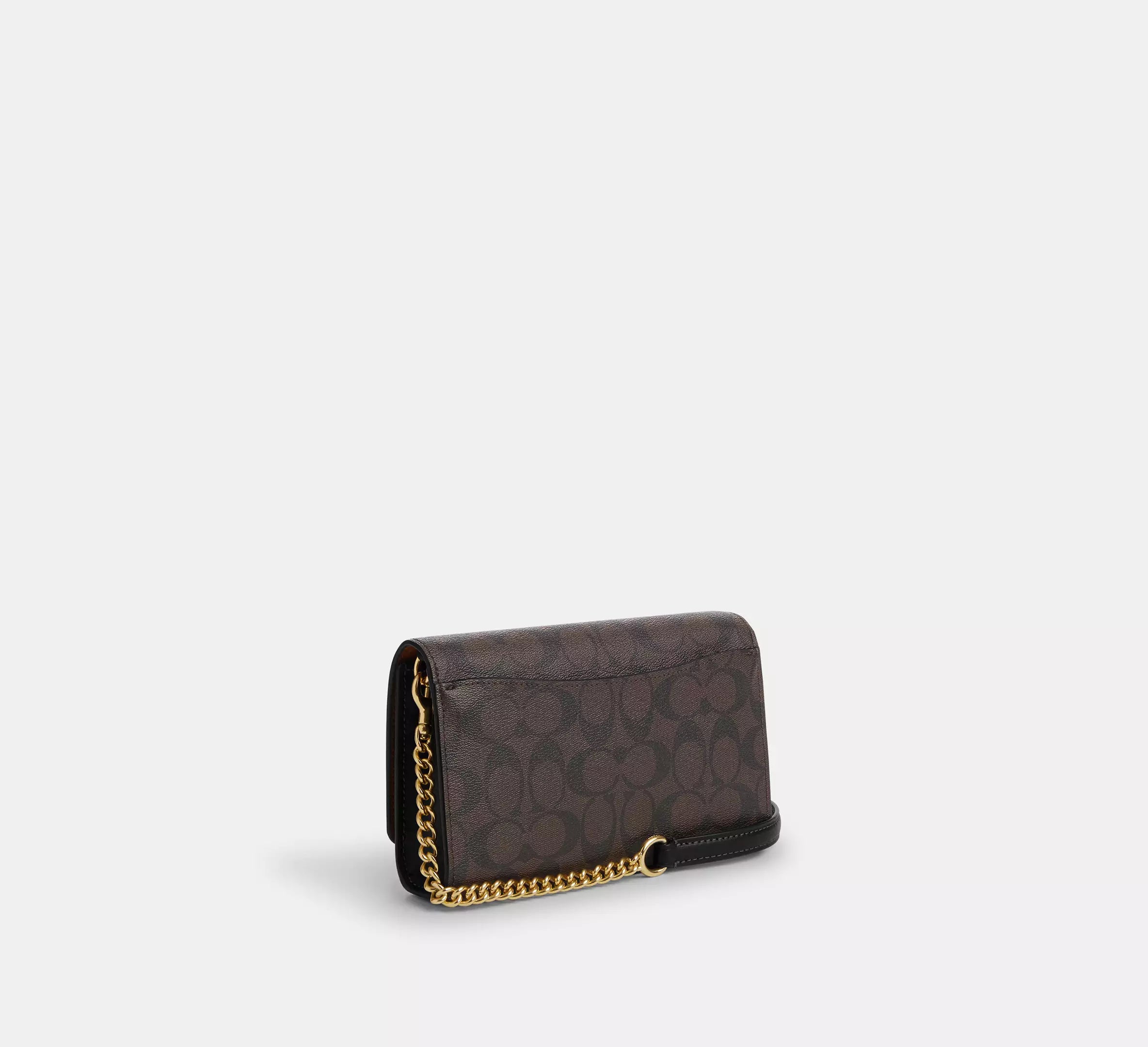 Flap Clutch Crossbody In Signature Canvas