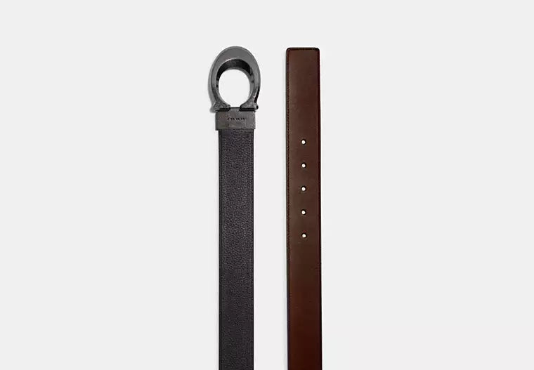 Signature Buckle Cut To Size Reversible Belt, 38 Mm