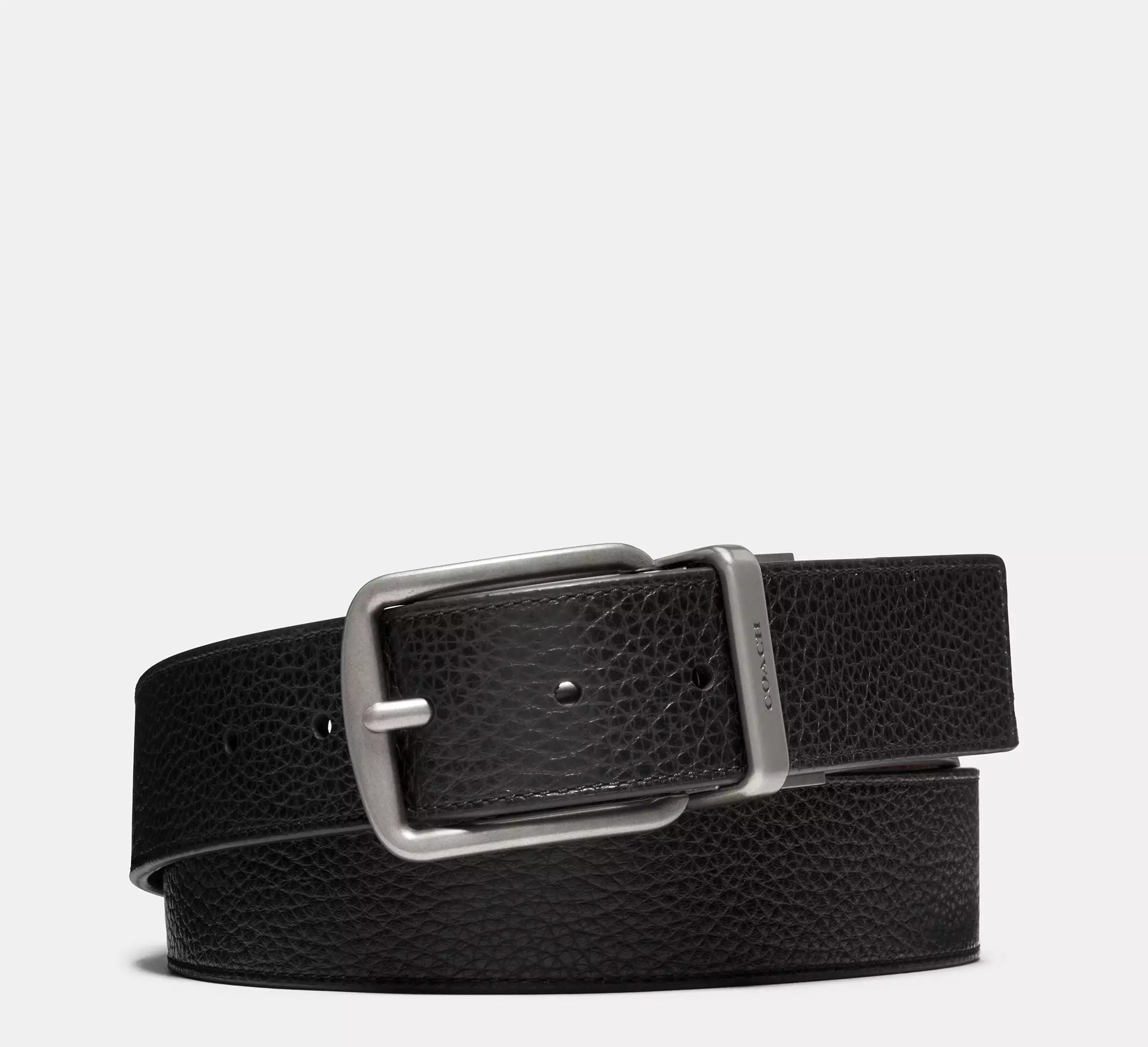 Harness Buckle Cut To Size Reversible Belt, 38 Mm