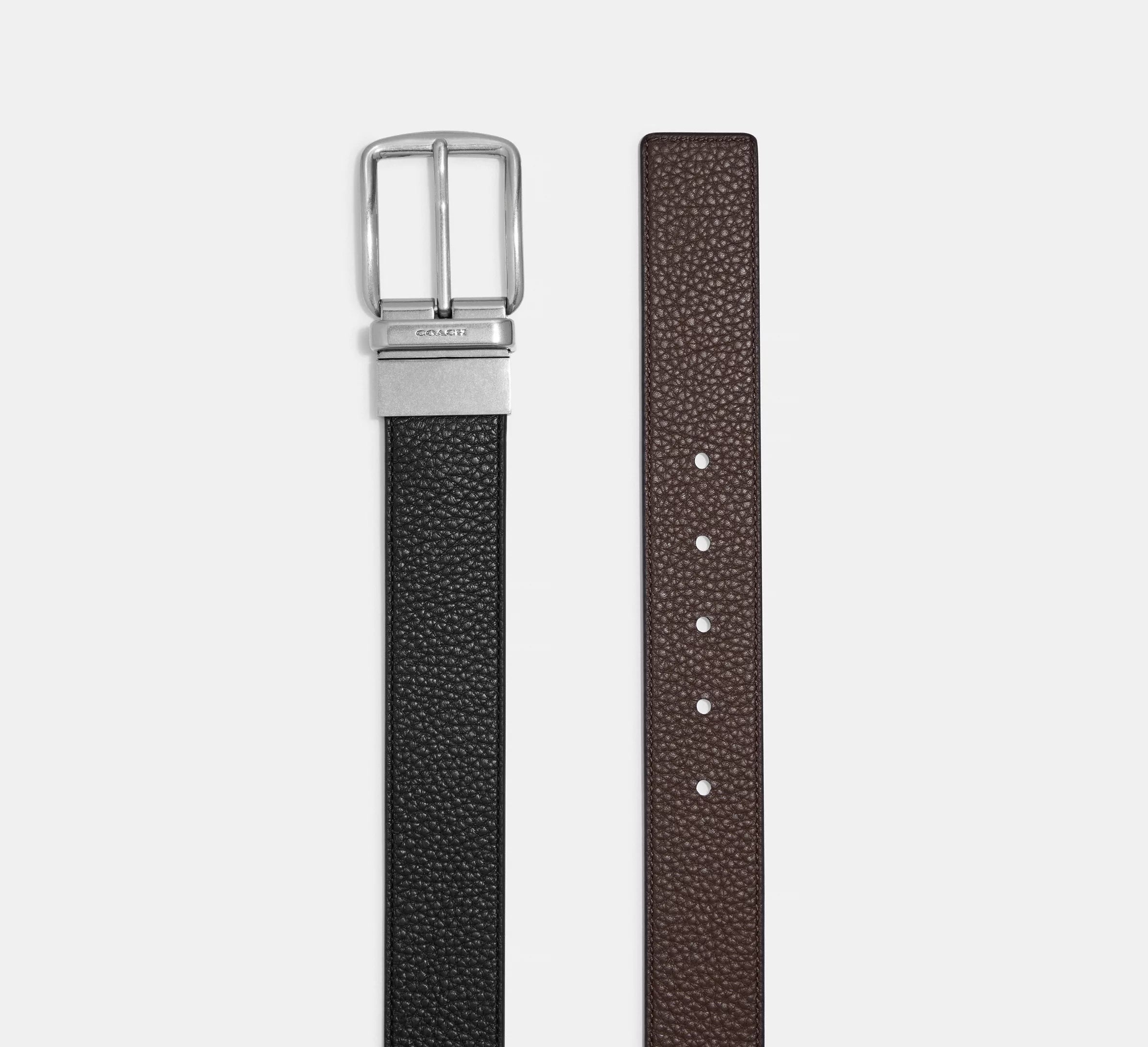 Harness Buckle Cut To Size Reversible Belt, 38 Mm