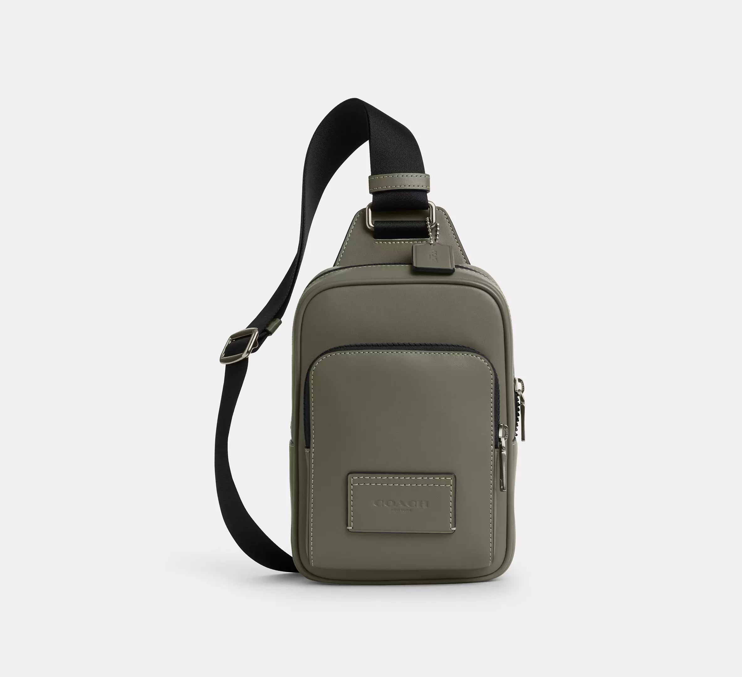 Racer Sling Pack In Smooth Leather