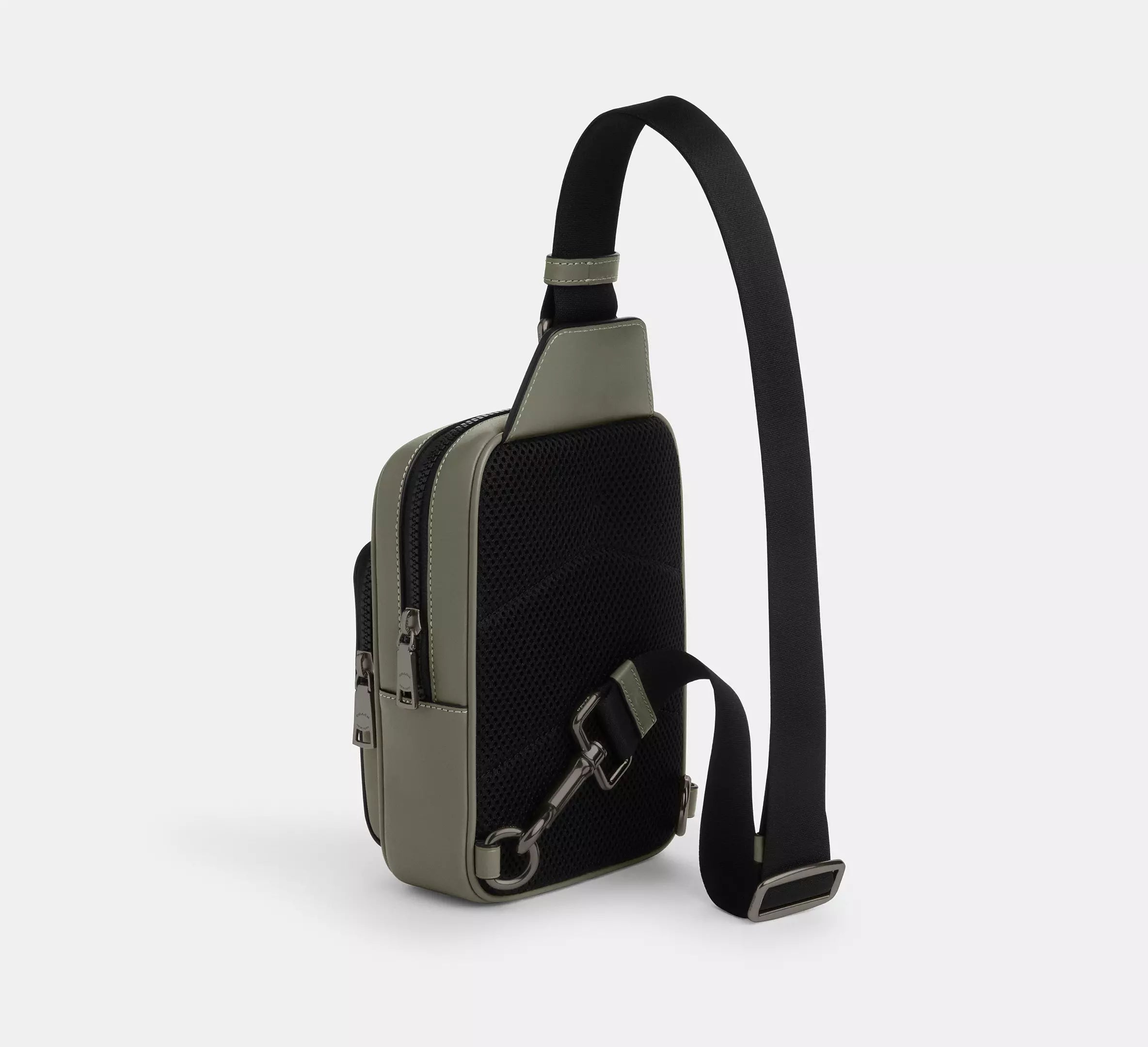 Racer Sling Pack In Smooth Leather