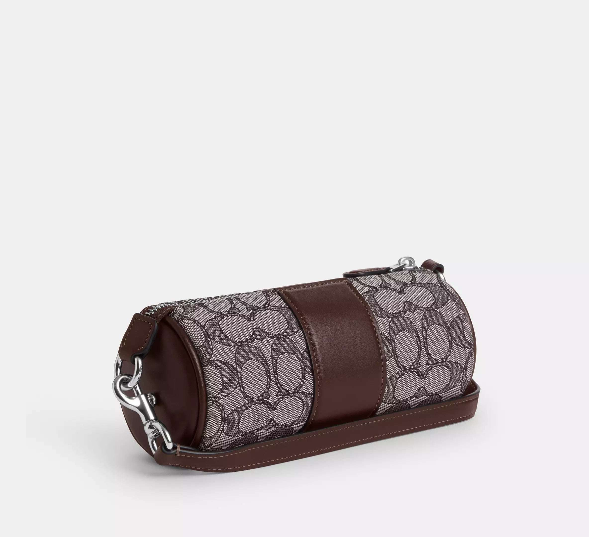 Nolita Barrel Bag In Signature Jacquard