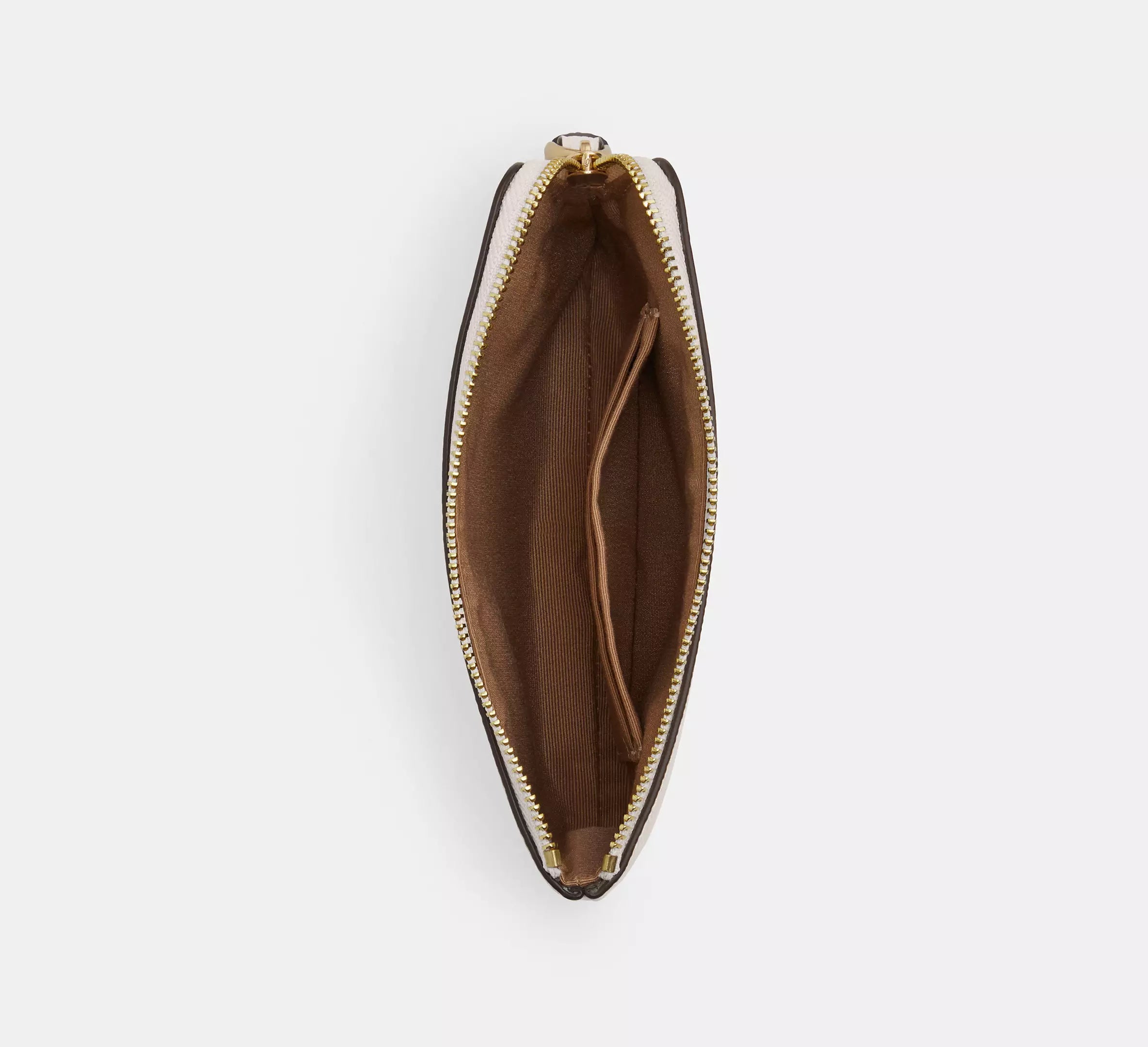 Corner Zip Wristlet In Signature Canvas