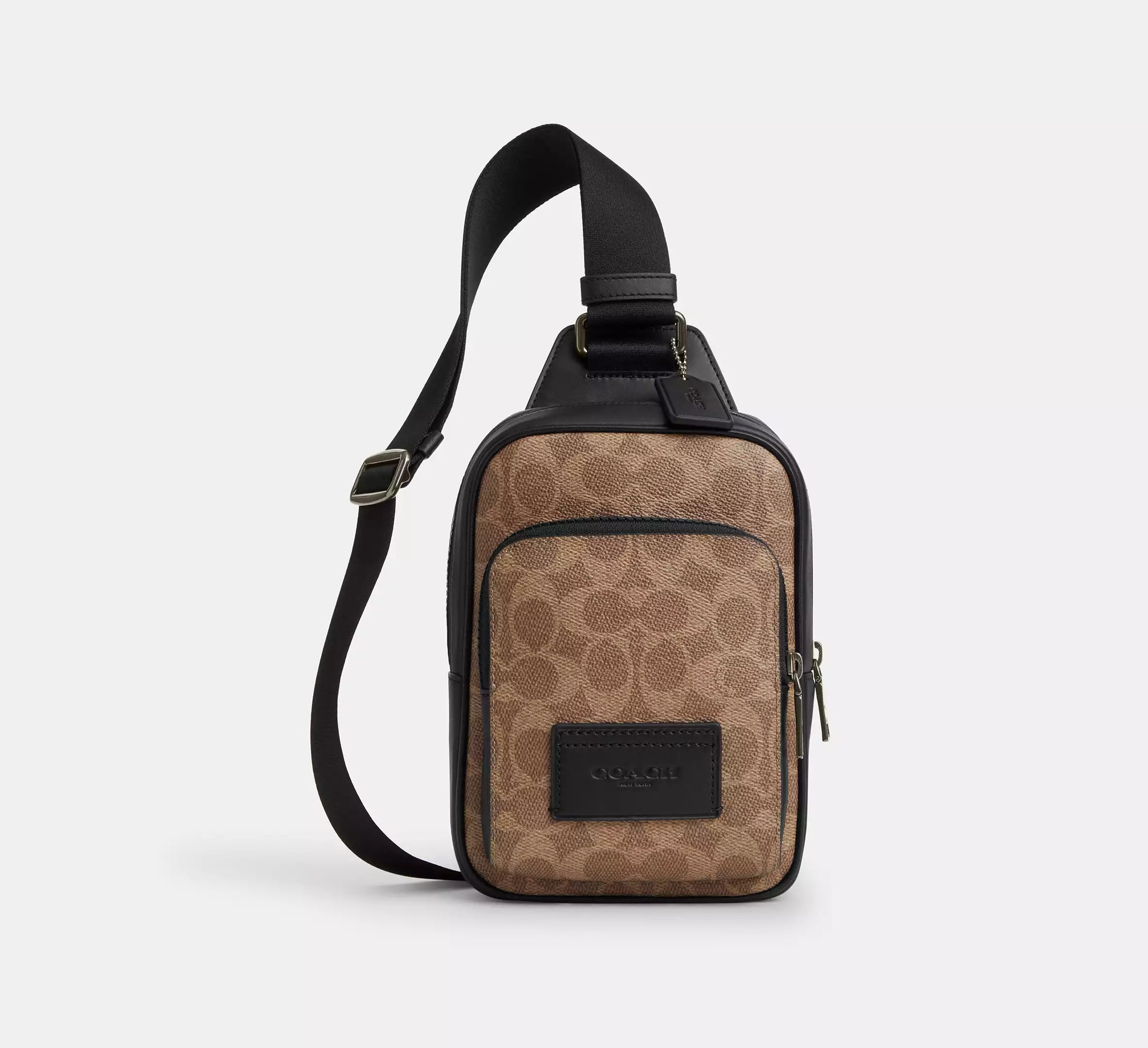 Coach Outlet - Racer Sling Pack in Smooth Leather | Bolso Bandolera Elegante y Funcional