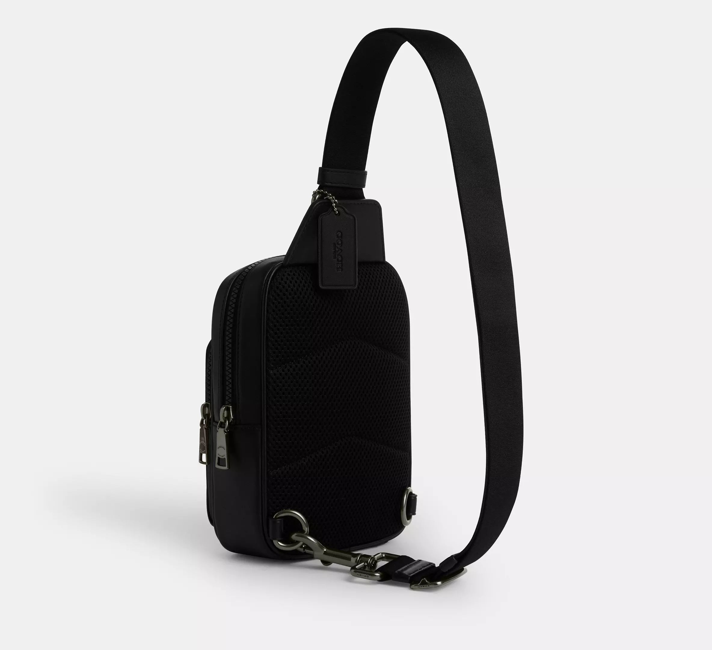 Racer Sling Pack In Smooth Leather