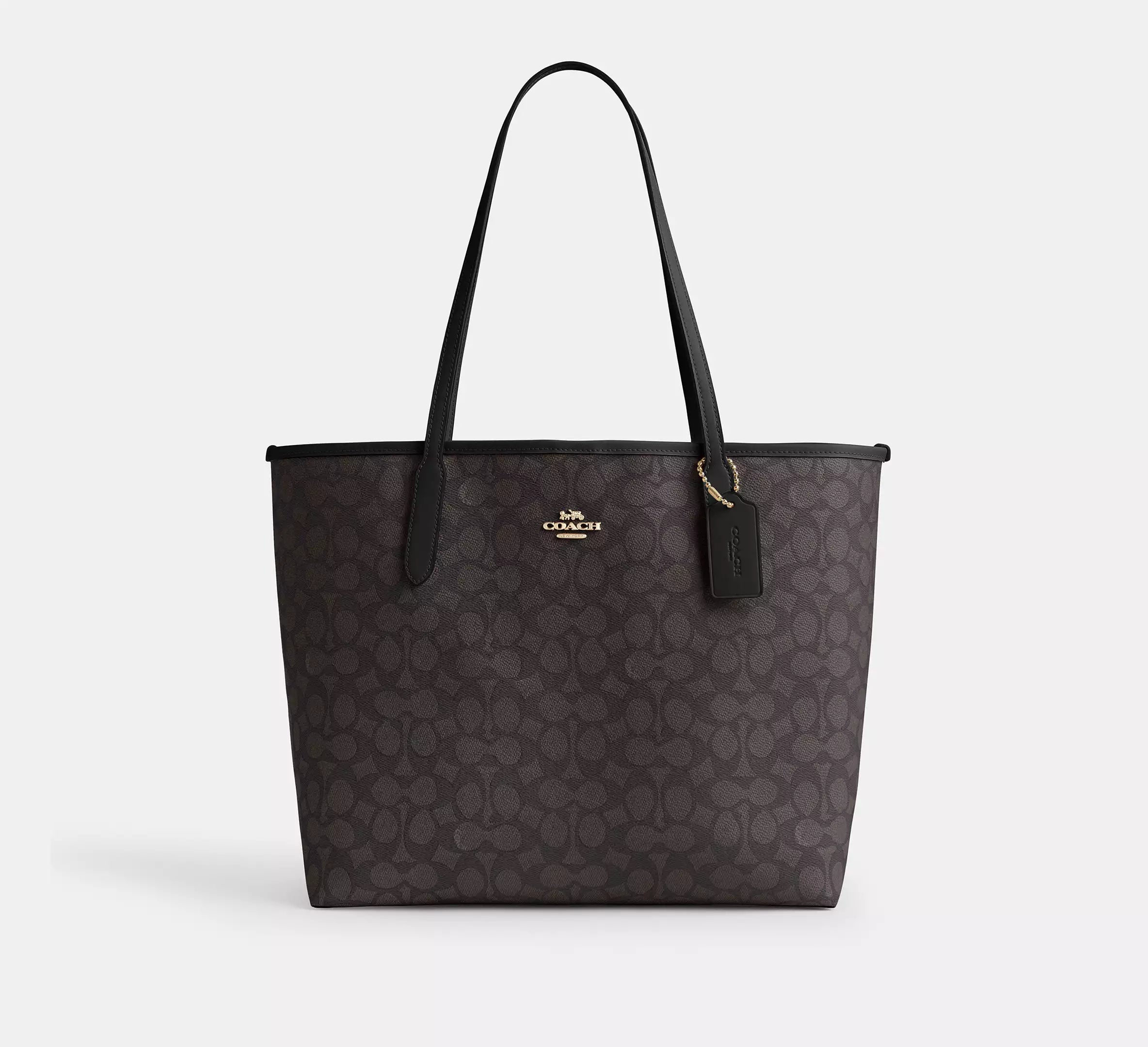 City Tote In Signature Canvas