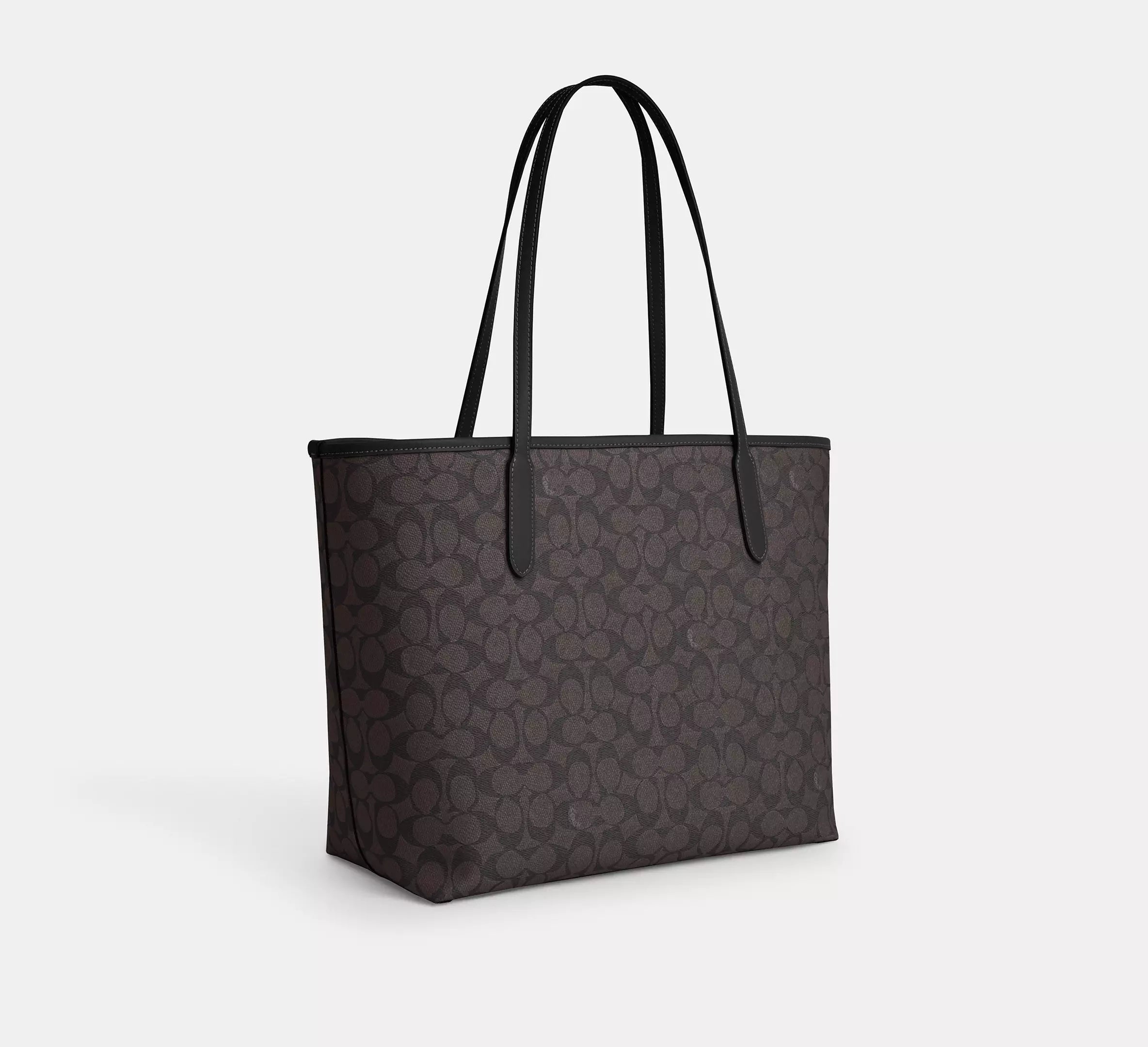 City Tote In Signature Canvas