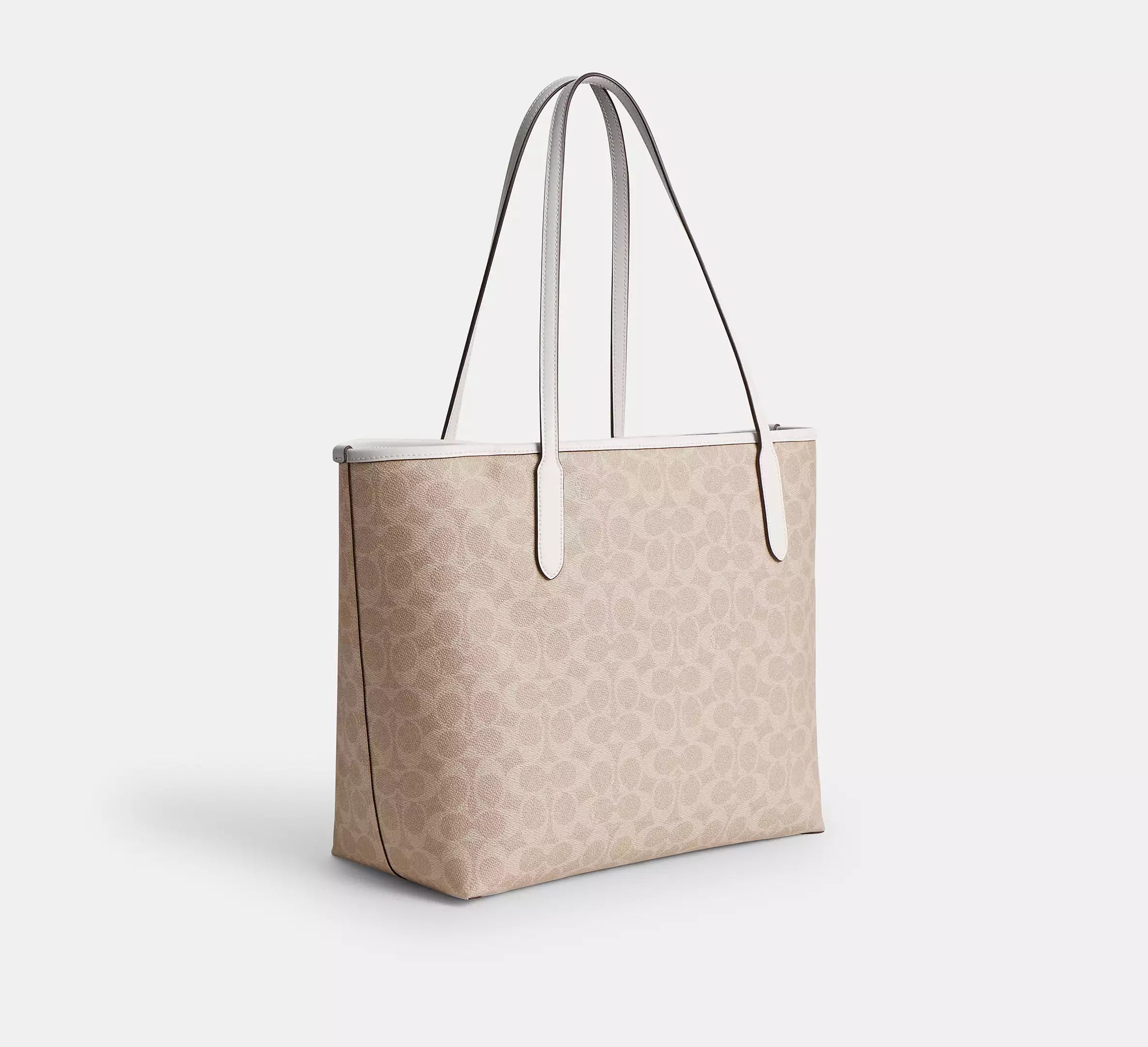 City Tote In Signature Canvas