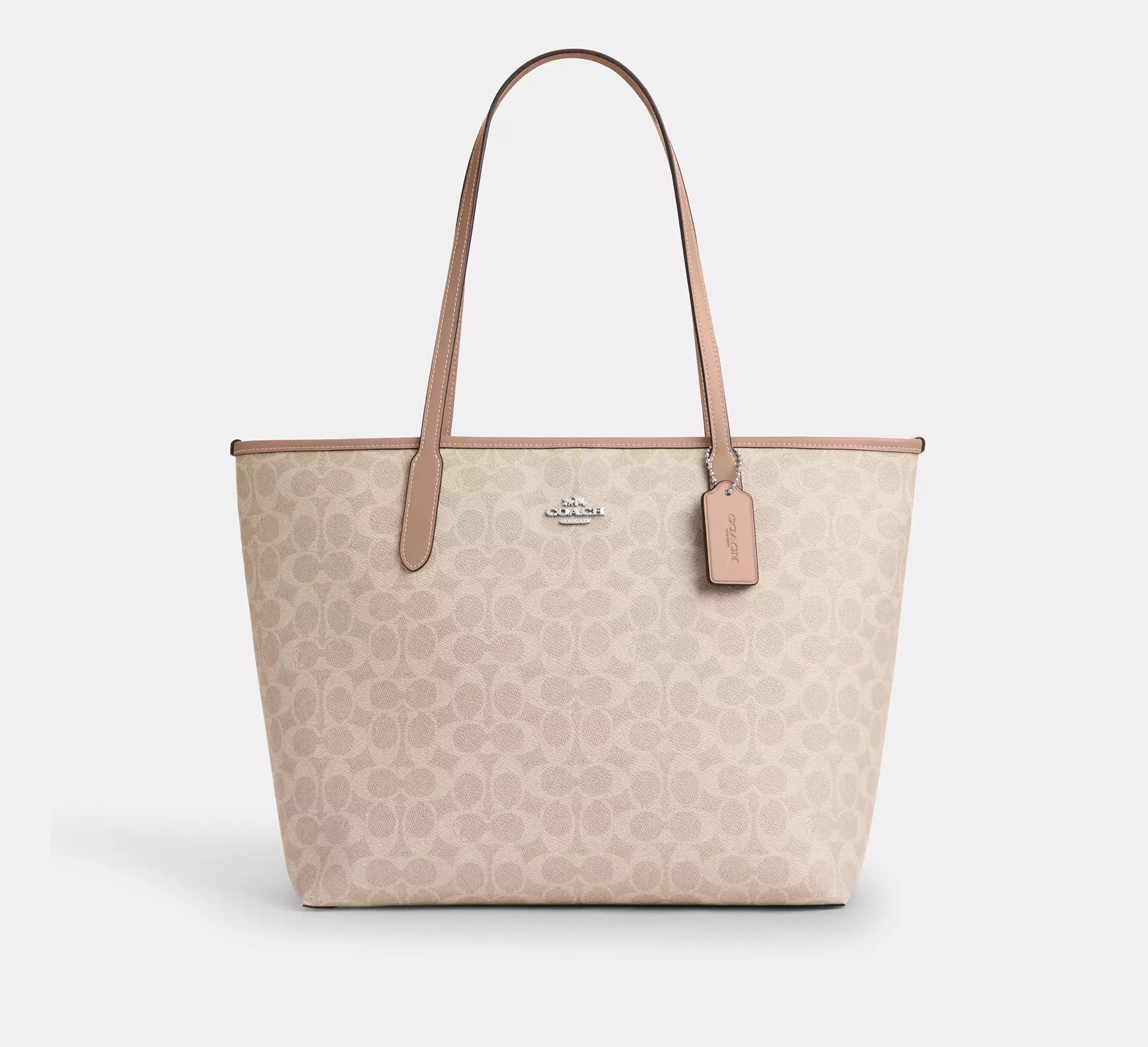 City Tote In Signature Canvas