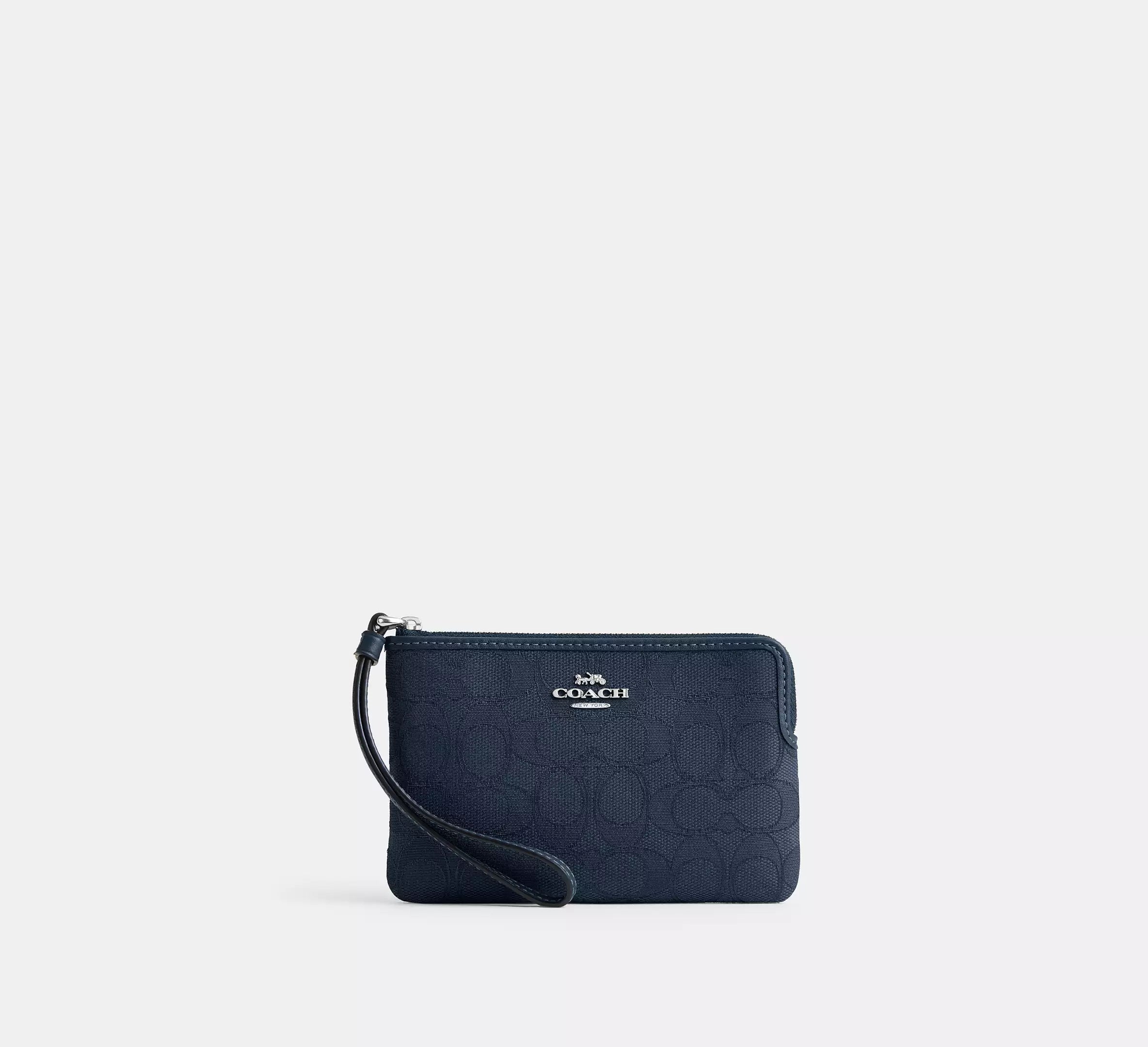 Corner Zip Wristlet