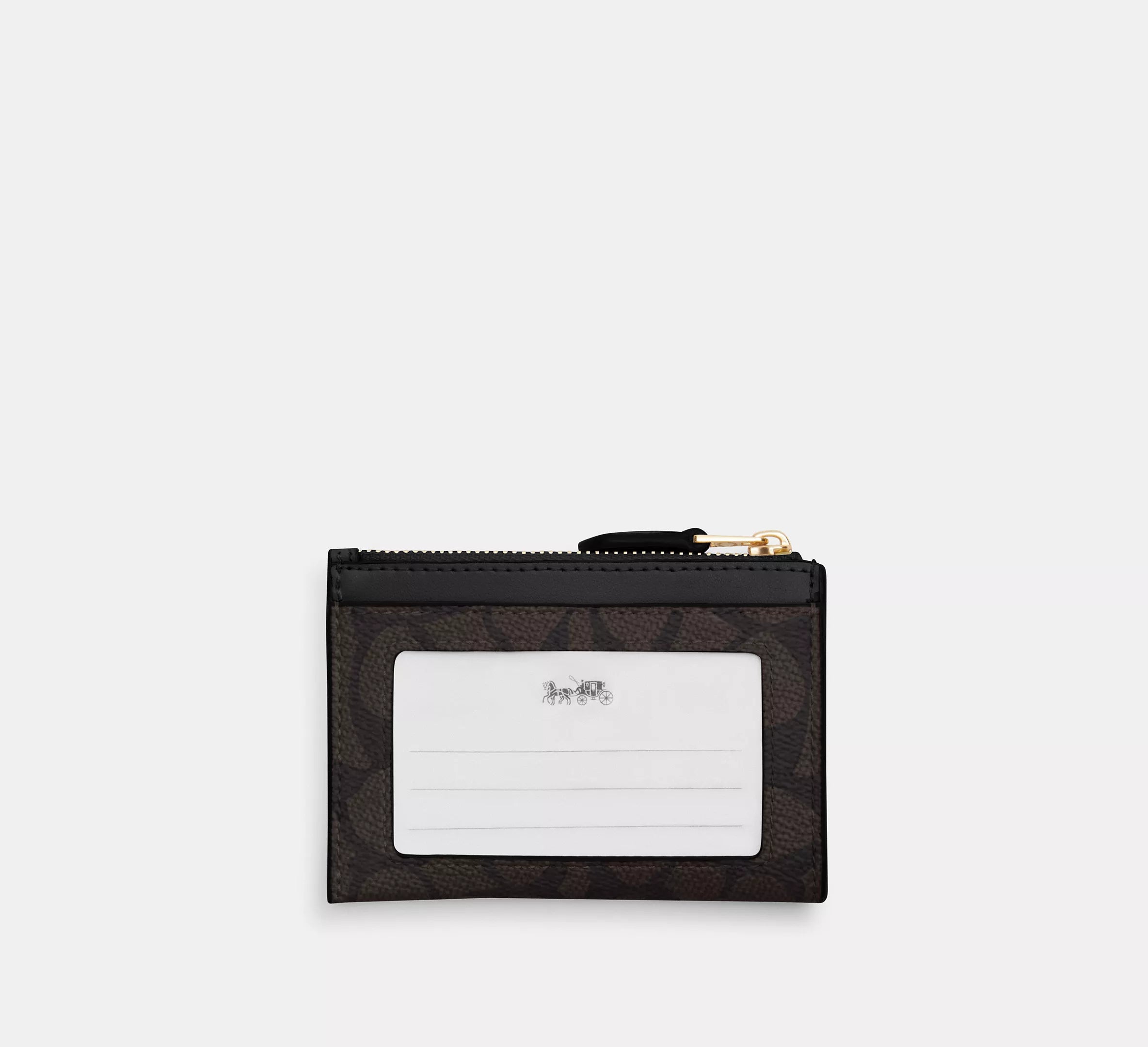 Mini Skinny Id Case In Signature Canvas