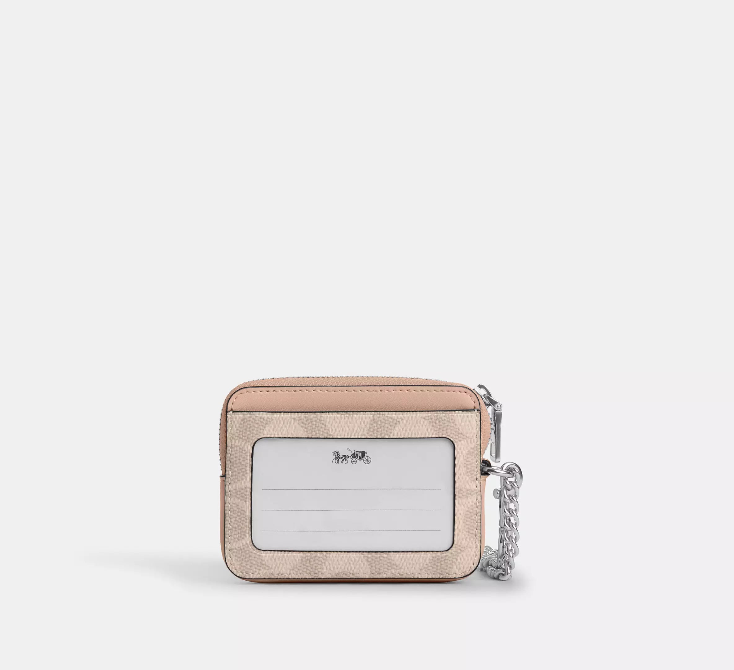 Zip Card Case In Signature Canvas