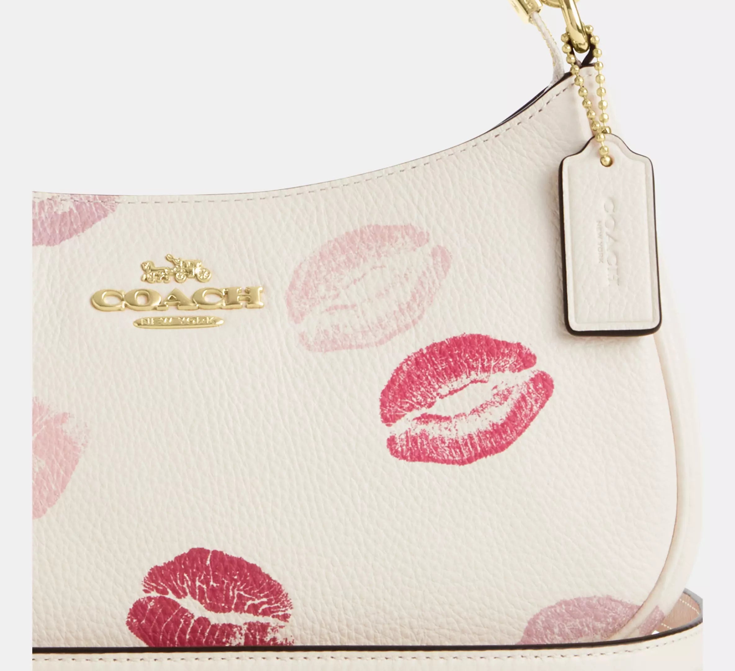 Teri Shoulder Bag With Lips Print