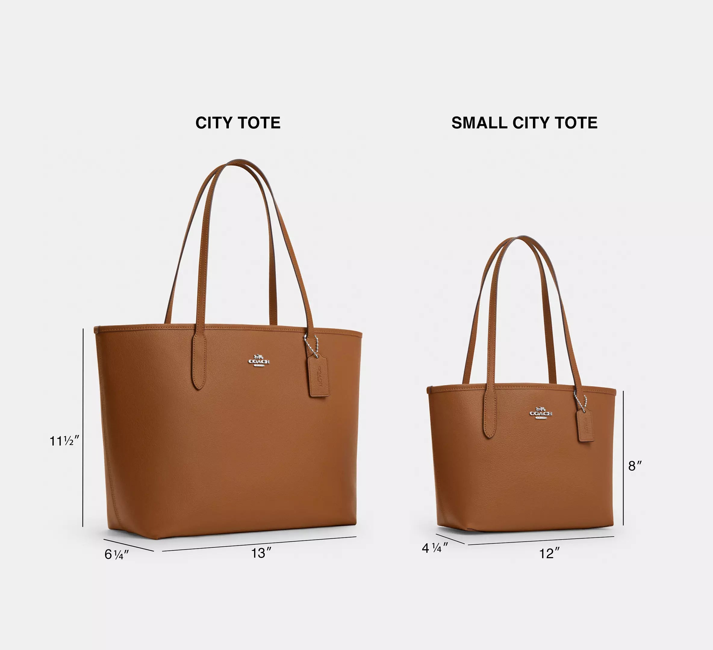 City Tote Bag With Floral Print