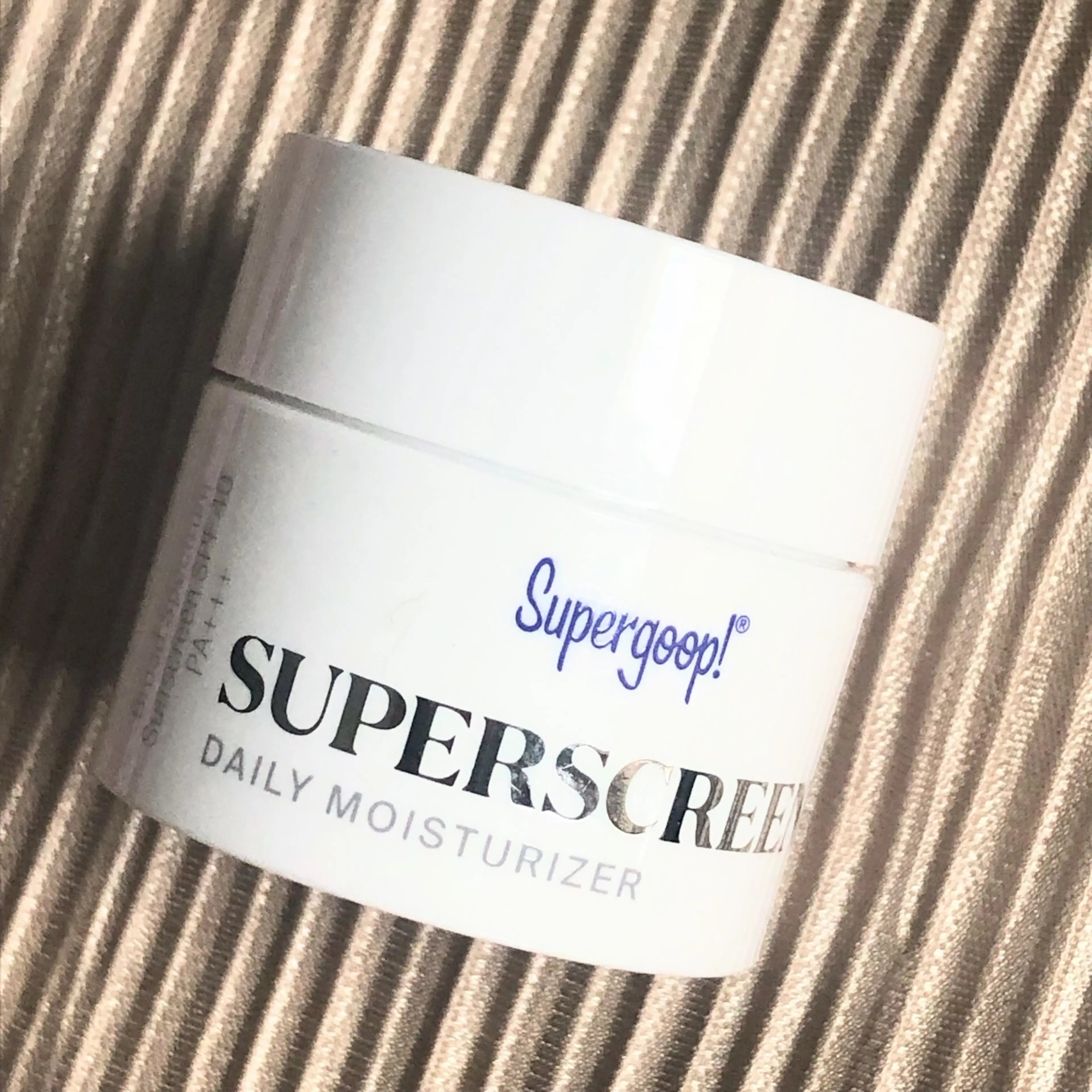 Superscreen Daily Moisturizer Supergoop Trial Size - 10 ml