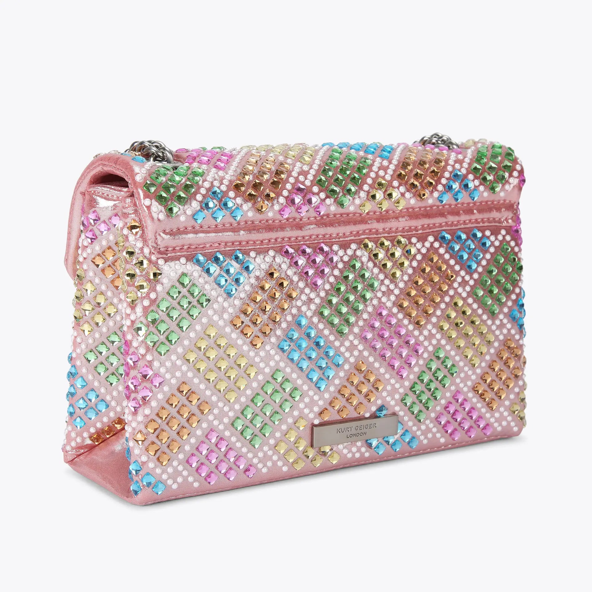 Medium Crystal Kensington Bag