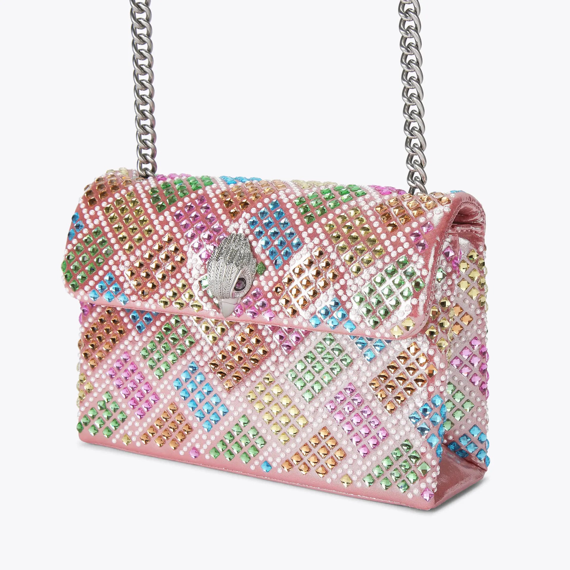 Medium Crystal Kensington Bag