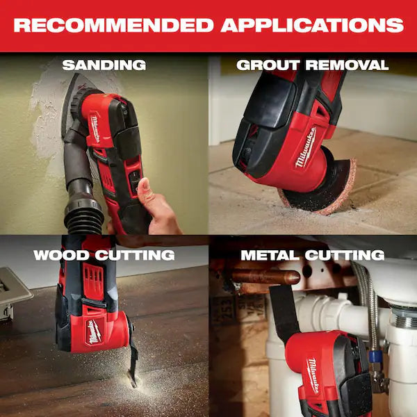 M18 18V Lithium-Ion Cordless Oscillating Multi-Tool Kit with one 1.5 Ah Battery & Charger