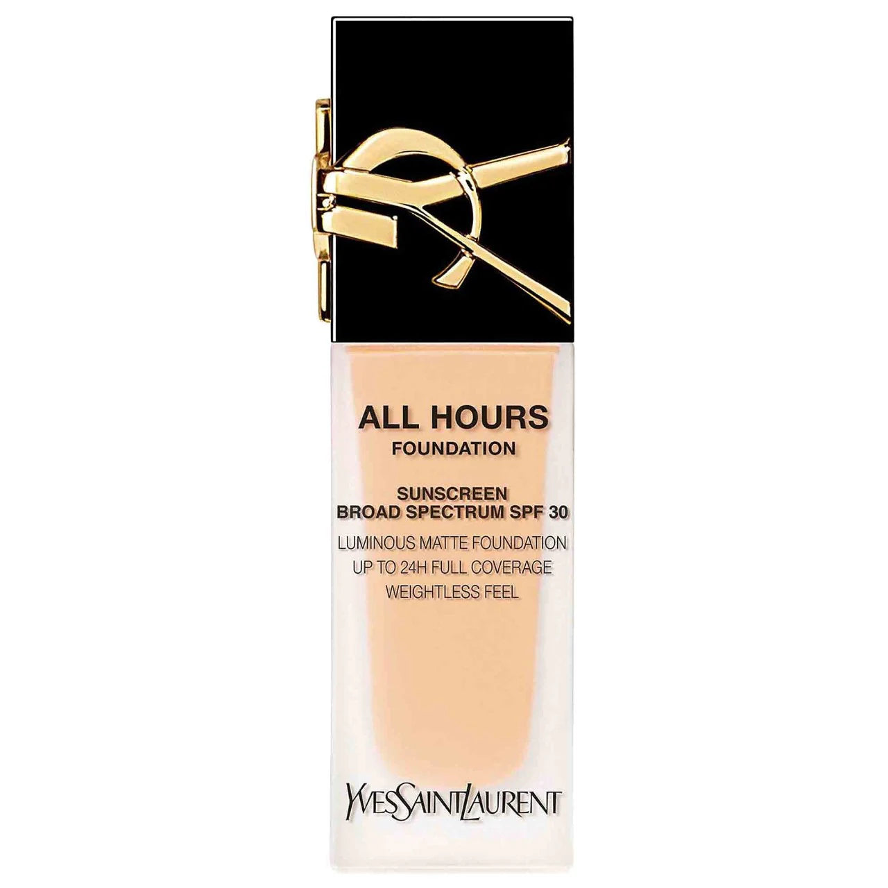 Yves Saint Laurent - All Hours Luminous Natural Matte Foundation | Base de Maquillaje de Larga Duración SPF 30