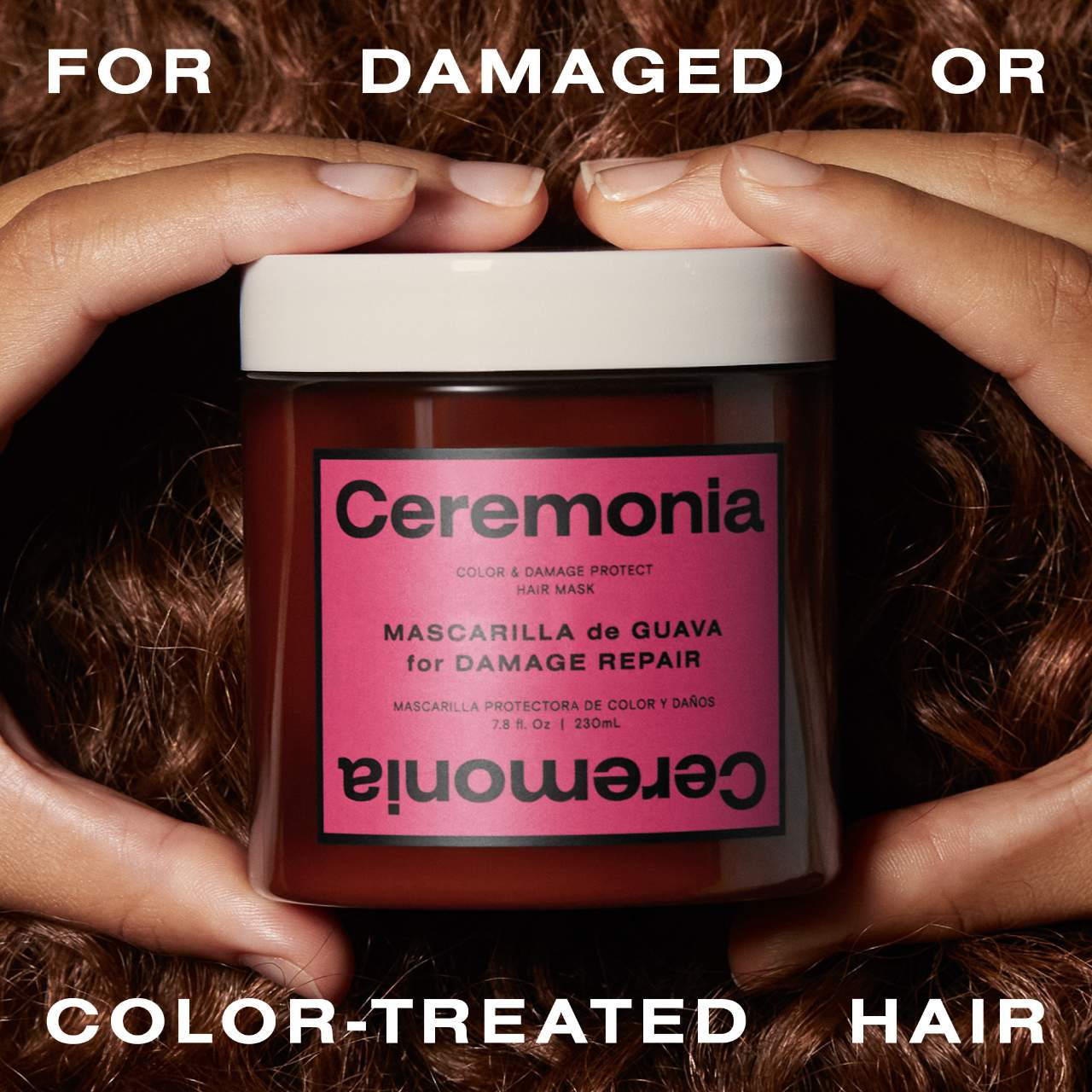 Guava Hair Repair Mask For Damaged, Color-Treated Hair