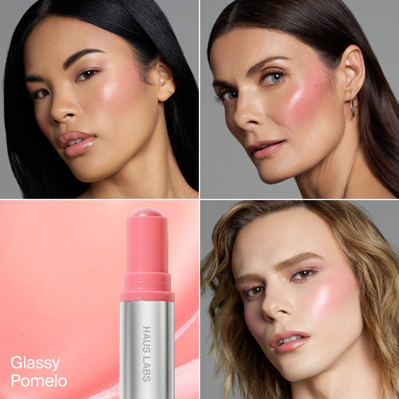 Color Fuse Longwear Hydrating Glassy Lip + Cheek Blush Balm Stick