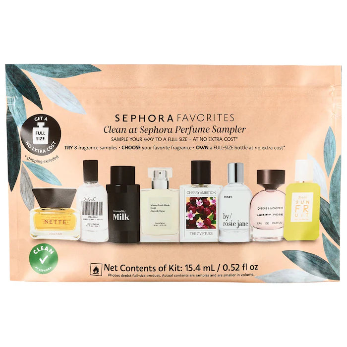 Clean Perfume Sampler Set with Redeemable Voucher