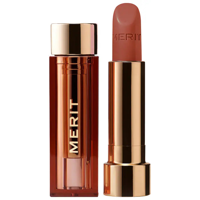 Merit - Signature Lip Lightweight Satin Lipstick | Labial Satinado Ligero

